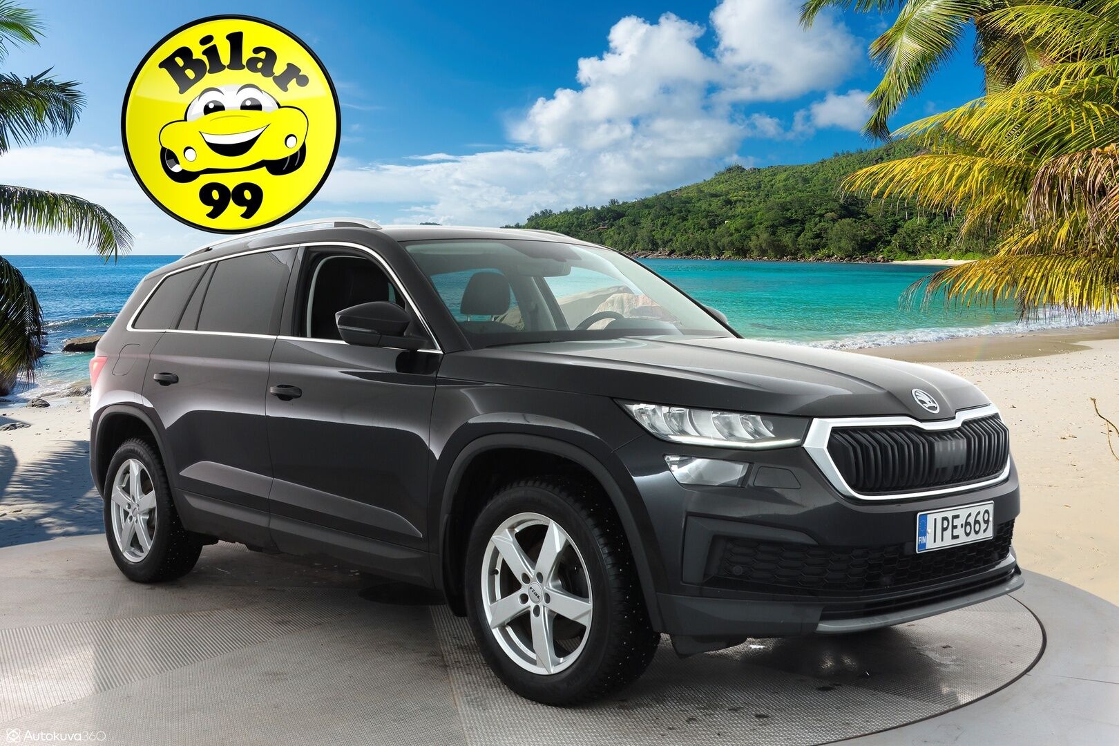 Skoda Kodiaq 2022 1.5 TSI ACT Ambition DSG Autom. *Webasto / Adapt. Vakkari / Koukku / Tutkat / LED-valot / KeylessGo / Digimittaristo - 1-omisteinen Facelift mallia oleva katumaasturi todella hyvillä varusteilla! Suomi-auto