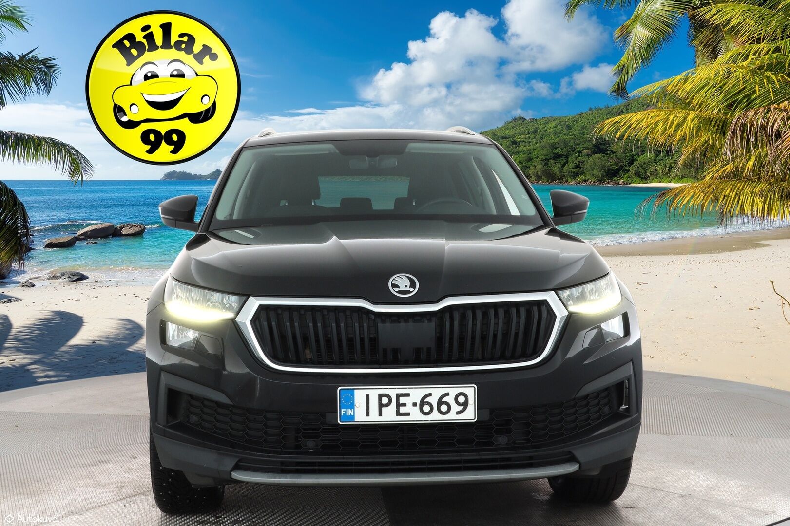 Skoda Kodiaq 2022 1.5 TSI ACT Ambition DSG Autom. *Webasto / Adapt. Vakkari / Koukku / Tutkat / LED-valot / KeylessGo / Digimittaristo - 1-omisteinen Facelift mallia oleva katumaasturi todella hyvillä varusteilla! Suomi-auto