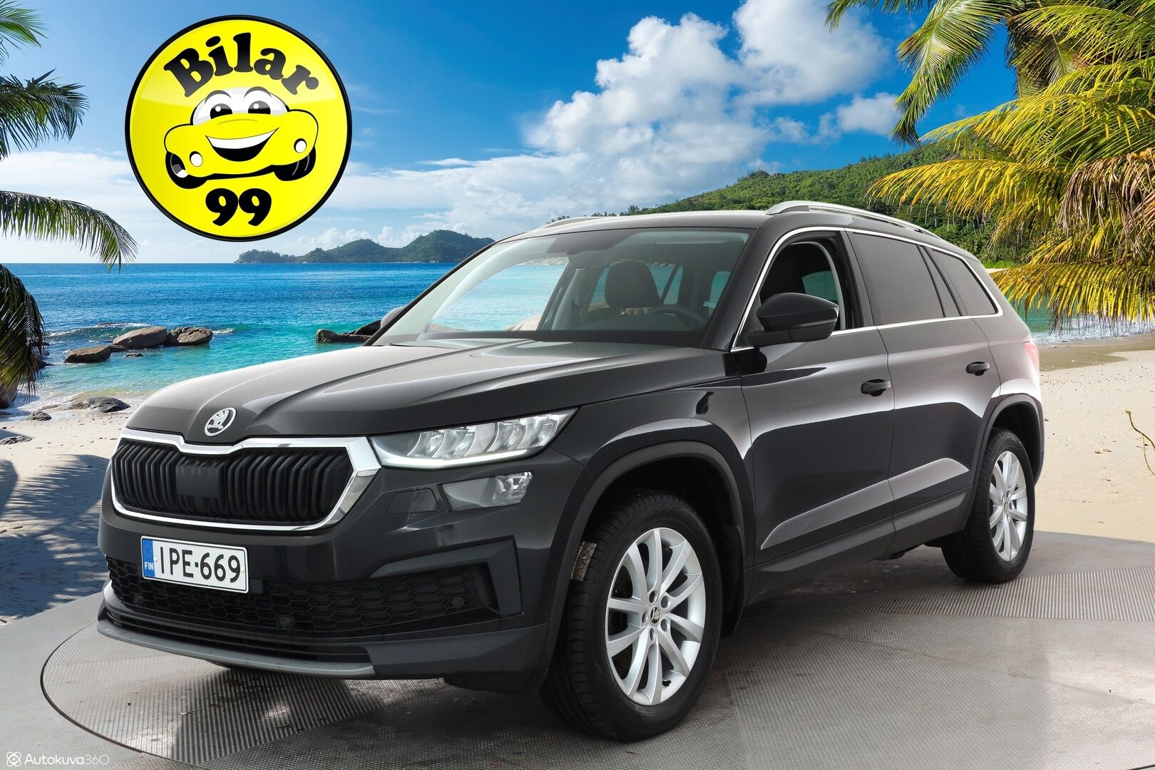 Skoda Kodiaq 2022 1.5 TSI ACT Ambition DSG Autom. *Webasto / Adapt. Vakkari / Koukku / Tutkat / LED-valot / KeylessGo / Digimittaristo - 1-omisteinen Facelift mallia oleva katumaasturi todella hyvillä varusteilla! Suomi-auto