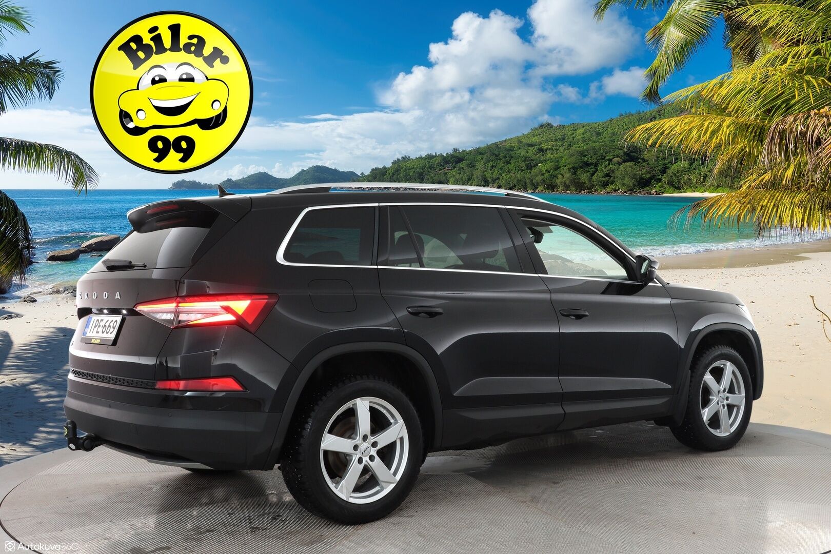 Skoda Kodiaq 2022 1.5 TSI ACT Ambition DSG Autom. *Webasto / Adapt. Vakkari / Koukku / Tutkat / LED-valot / KeylessGo / Digimittaristo - 1-omisteinen Facelift mallia oleva katumaasturi todella hyvillä varusteilla! Suomi-auto