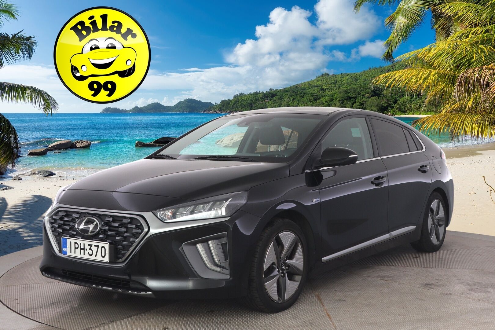Hyundai IONIQ 2020 1.6 hybrid 141 hv 6-DCT Style MY20 ** ALV / Keyless / ACC / Blis / Navi - Tämä huippu myydään huudossa! ** Pitkä leima / Kahdet renkaat aluilla