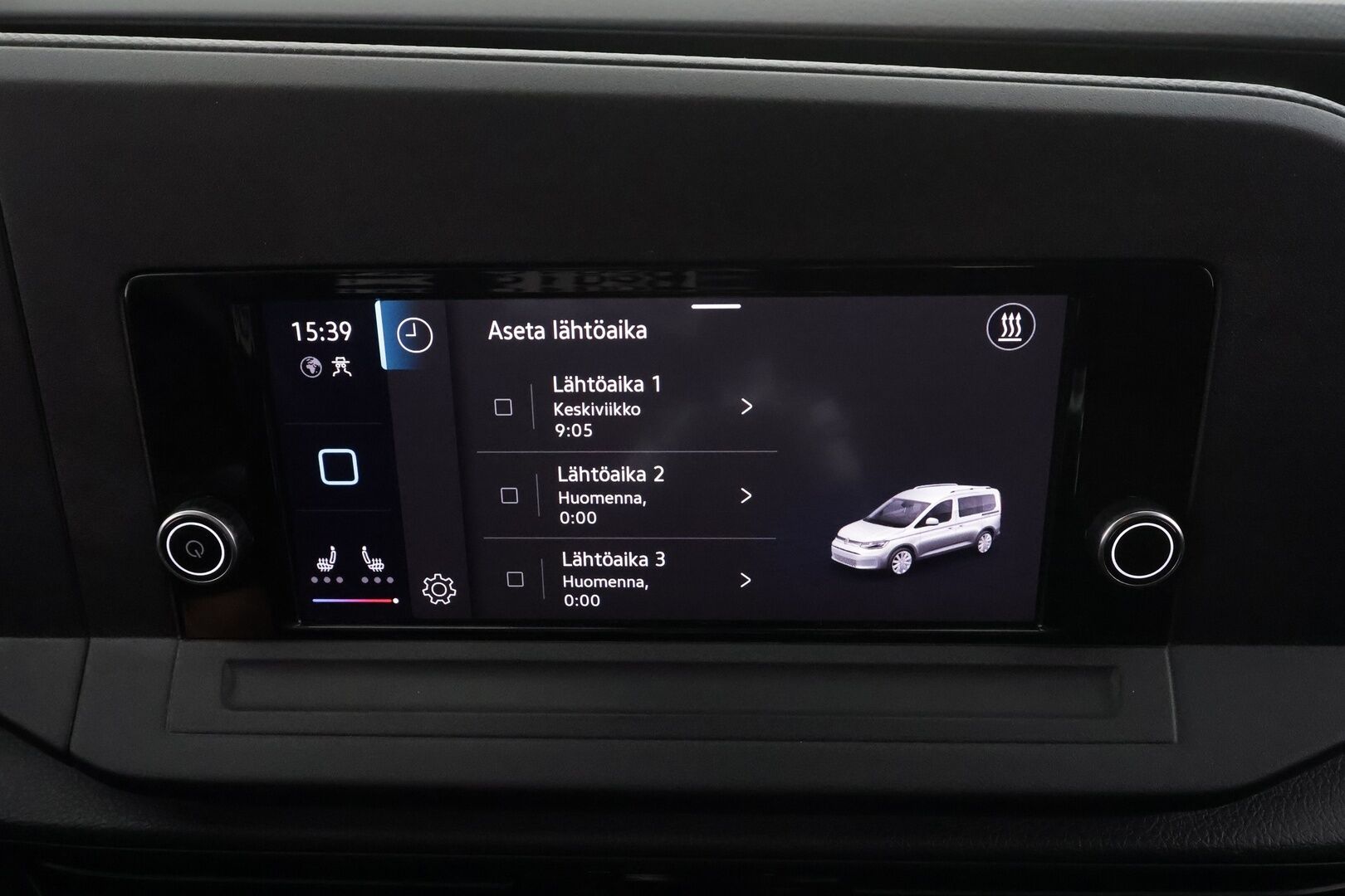 Volkswagen Caddy 2022 Life Business 2,0 TDI * ACC / Webasto / Koukku / P.tutkat / Bluetooth * - ALV / 1.Om Suomi-auto / 2x vanteet - HULLUT AVAJAISHULINAT KORKOTARJOUS 3,29 %