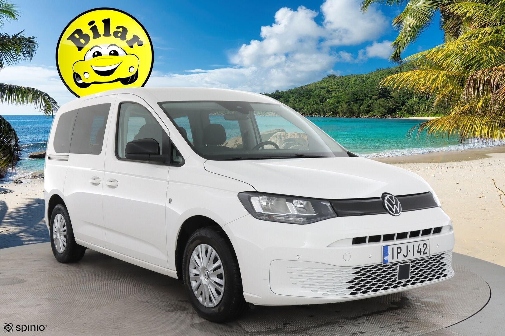 Volkswagen Caddy 2022 Life Business 2,0 TDI * ACC / Webasto / Koukku / P.tutkat / Bluetooth * - ALV / 1.Om Suomi-auto / 2x vanteet