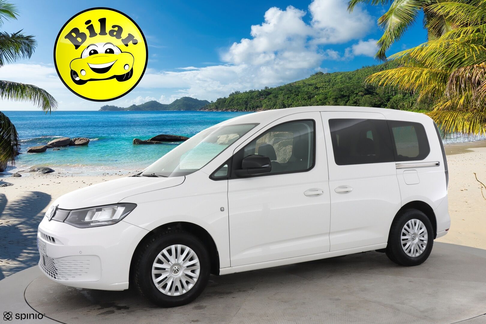 Volkswagen Caddy 2022 Life Business 2,0 TDI * ACC / Webasto / Koukku / P.tutkat / Bluetooth * - ALV / 1.Om Suomi-auto / 2x vanteet