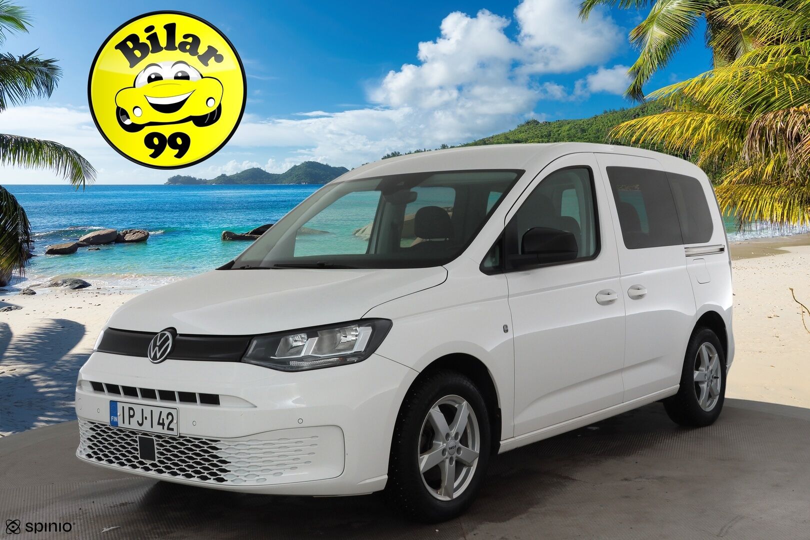 Volkswagen Caddy 2022 Life Business 2,0 TDI * ACC / Webasto / Koukku / P.tutkat / Bluetooth * - ALV / 1.Om Suomi-auto / 2x vanteet