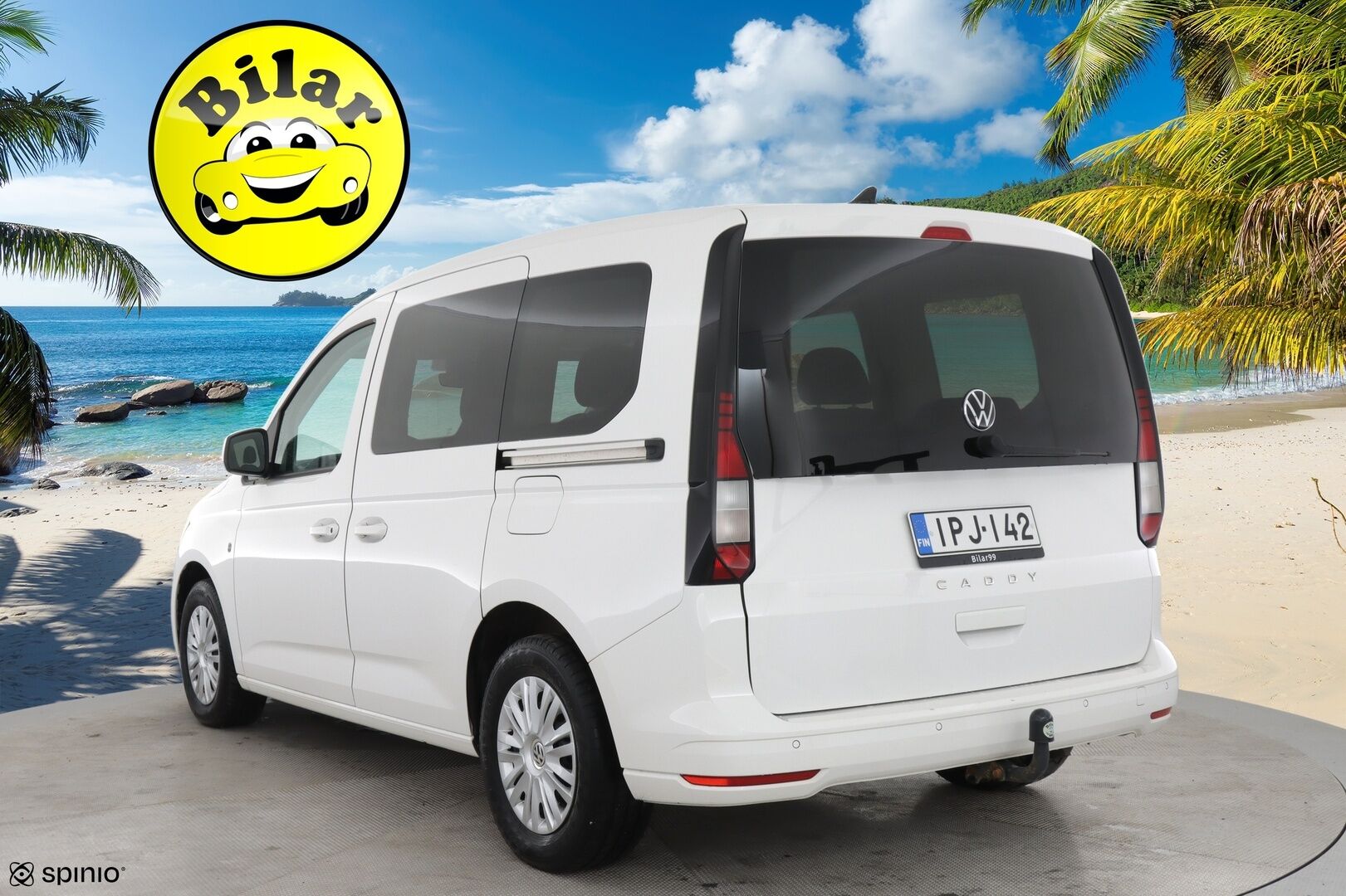 Volkswagen Caddy 2022 Life Business 2,0 TDI * ACC / Webasto / Koukku / P.tutkat / Bluetooth * - ALV / 1.Om Suomi-auto / 2x vanteet