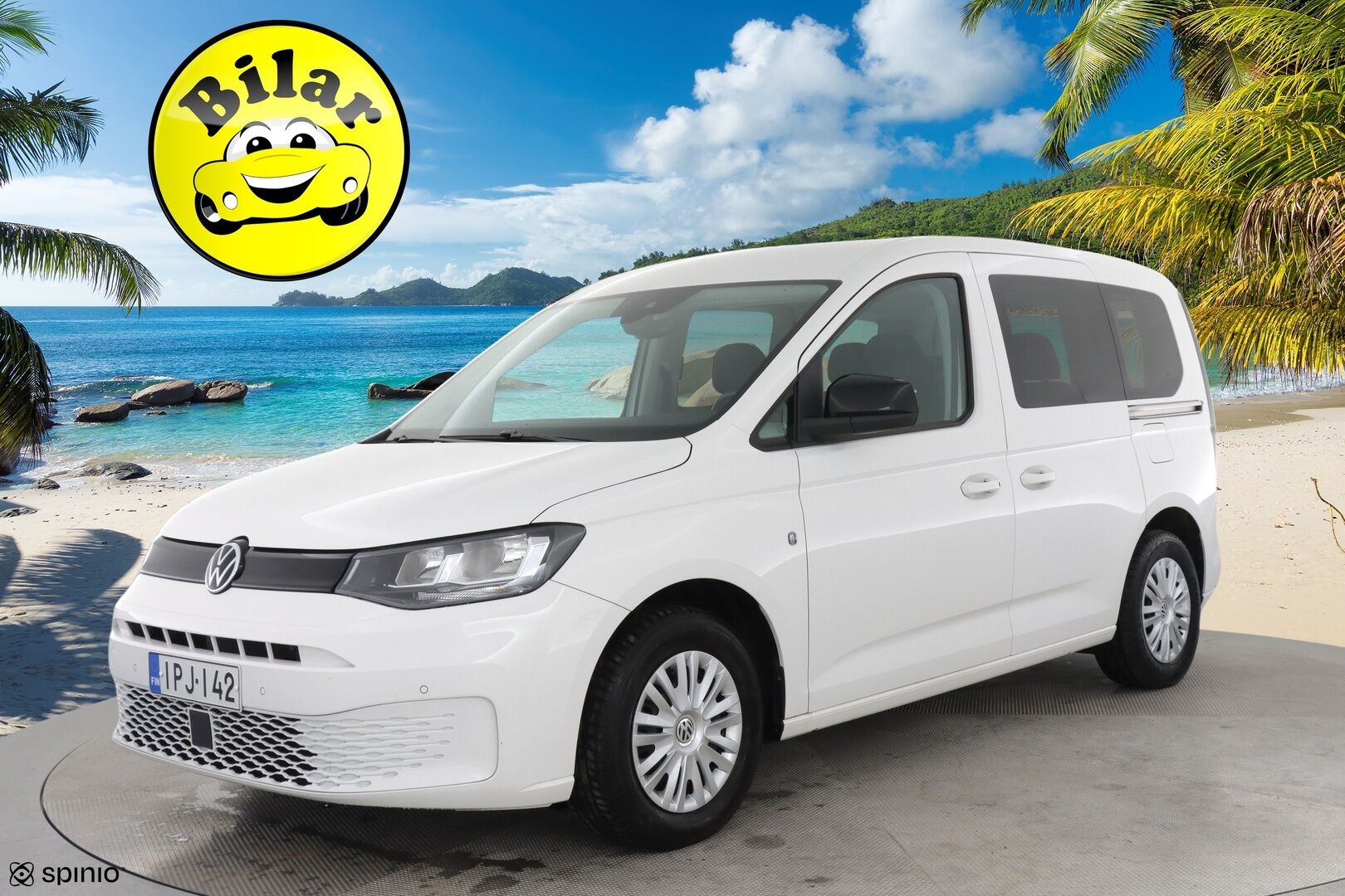 Volkswagen Caddy 2022 Life Business 2,0 TDI * ACC / Webasto / Koukku / P.tutkat / Bluetooth * - ALV / 1.Om Suomi-auto / 2x vanteet