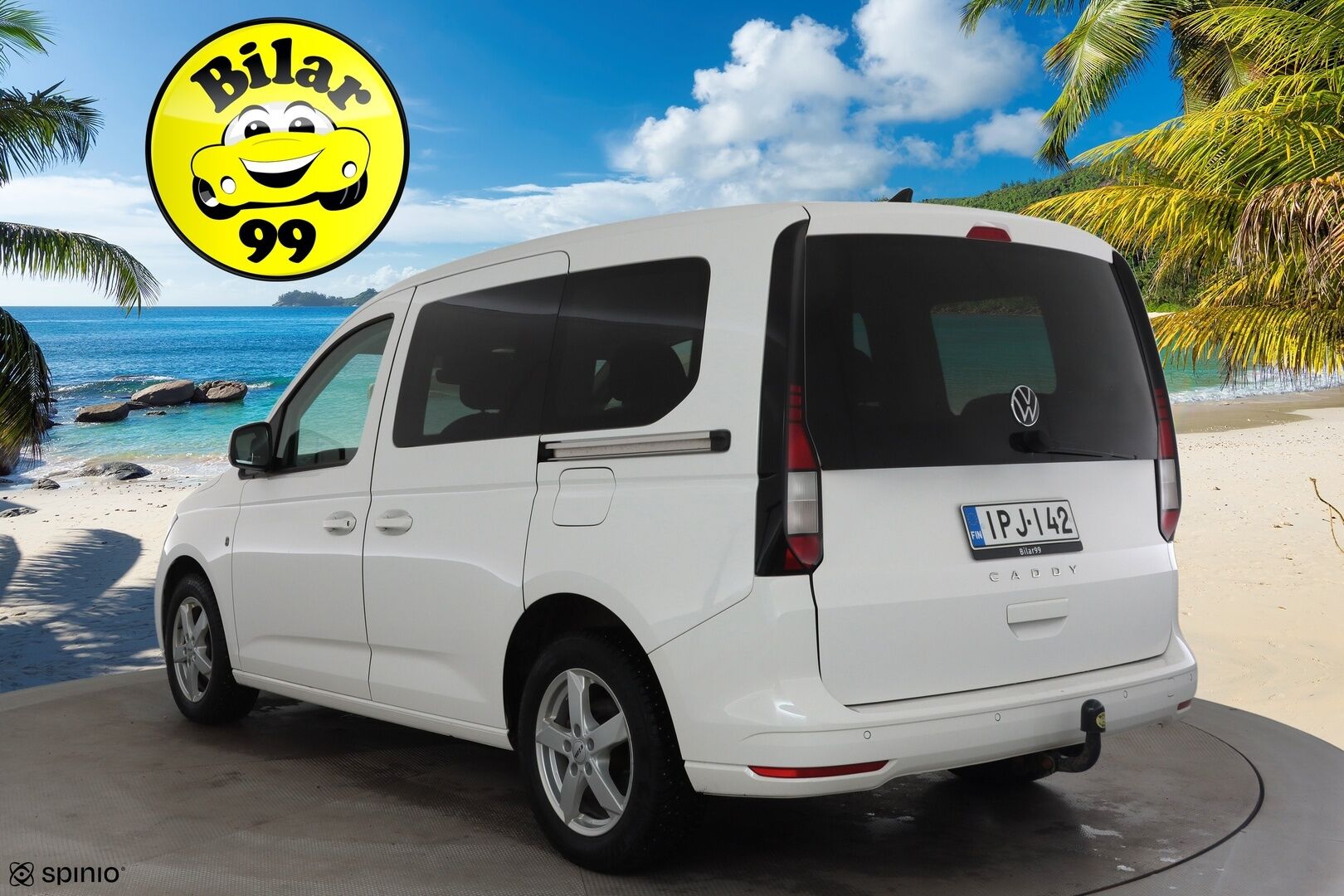 Volkswagen Caddy 2022 Life Business 2,0 TDI * ACC / Webasto / Koukku / P.tutkat / Bluetooth * - ALV / 1.Om Suomi-auto / 2x vanteet