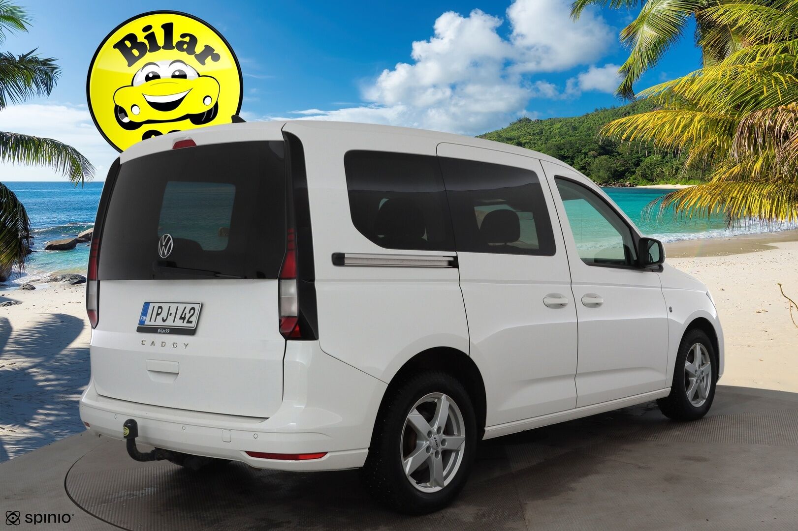 Volkswagen Caddy 2022 Life Business 2,0 TDI * ACC / Webasto / Koukku / P.tutkat / Bluetooth * - ALV / 1.Om Suomi-auto / 2x vanteet