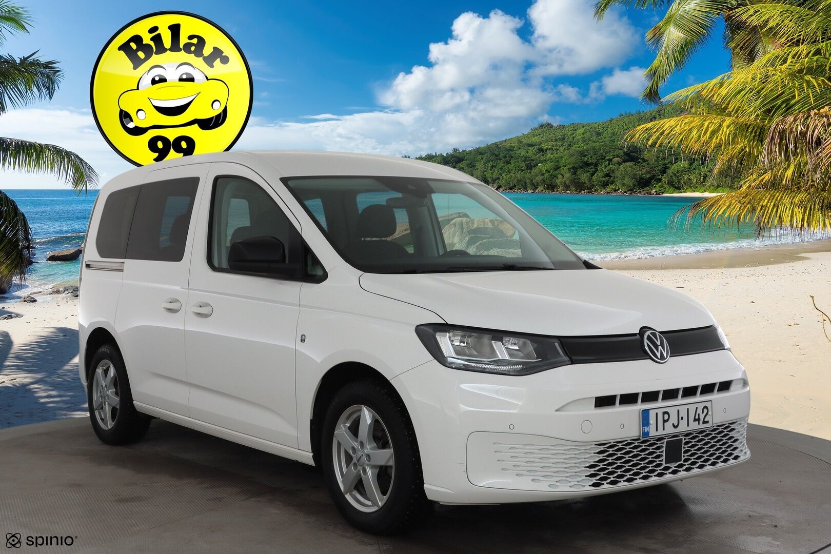 Volkswagen Caddy 2022 Life Business 2,0 TDI * ACC / Webasto / Koukku / P.tutkat / Bluetooth * - ALV / 1.Om Suomi-auto / 2x vanteet