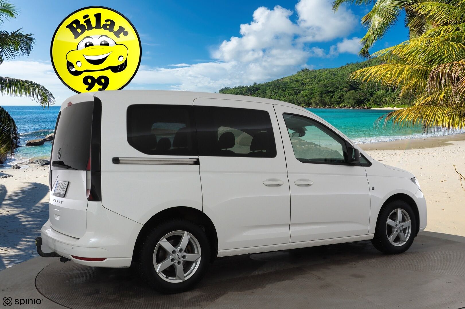 Volkswagen Caddy 2022 Life Business 2,0 TDI * ACC / Webasto / Koukku / P.tutkat / Bluetooth * - ALV / 1.Om Suomi-auto / 2x vanteet