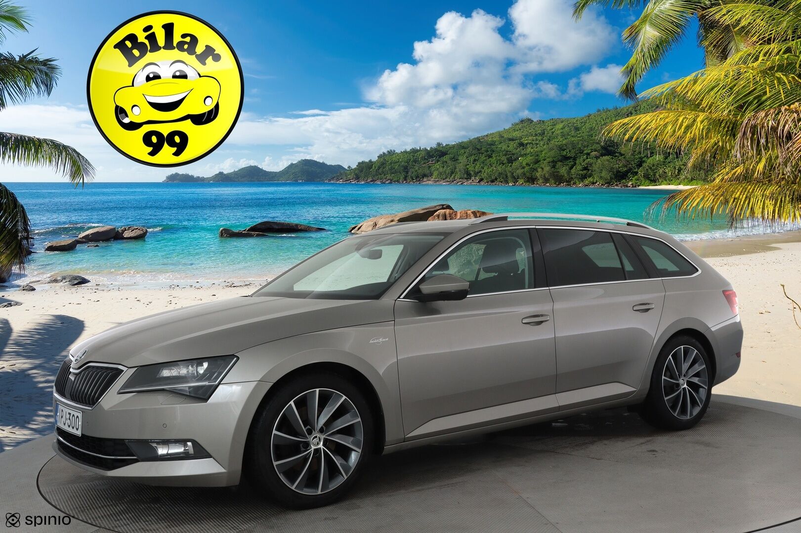 Skoda Superb 2018 Combi 1,8TSI L&K DSG **Canton / Webasto / Koukku / ACC / LED / P.Kamera / Ilmastoidut Muistinahat / Navi / Kaistavahti** - Kahdet Renkaat