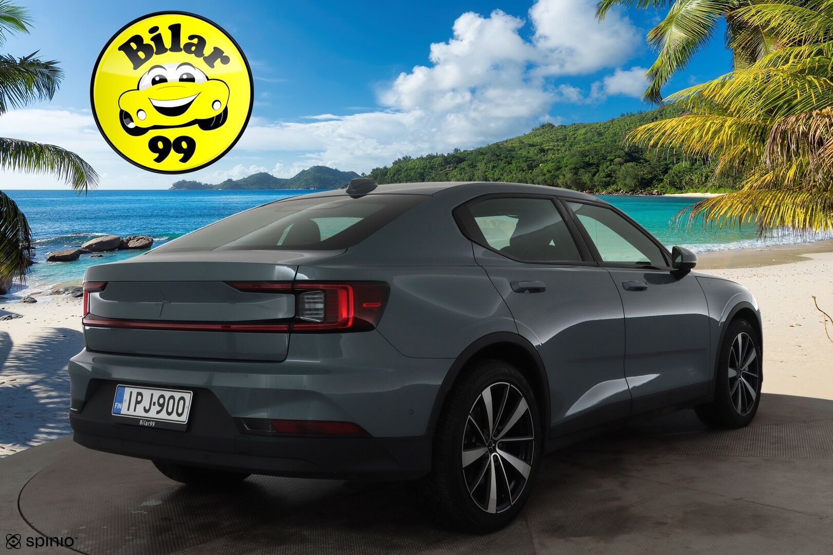 Polestar 2 2022 Long Range Single Motor, 170kW, 78kWh * ACC / Koukku / LED / 360-kamera / Muistipenkki / Apple&Android * - 1.Om Suomi-auto / Merkkihuollettu / 2x Lataus / Kahdet Renkaat