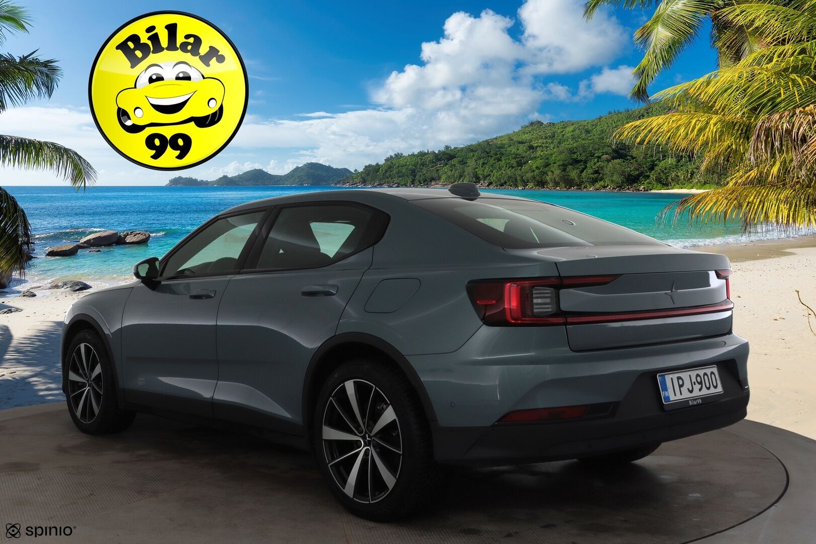 Polestar 2 2022 Long Range Single Motor, 170kW, 78kWh * ACC / Koukku / LED / 360-kamera / Muistipenkki / Apple&Android * - 1.Om Suomi-auto / Merkkihuollettu / 2x Lataus / Kahdet Renkaat