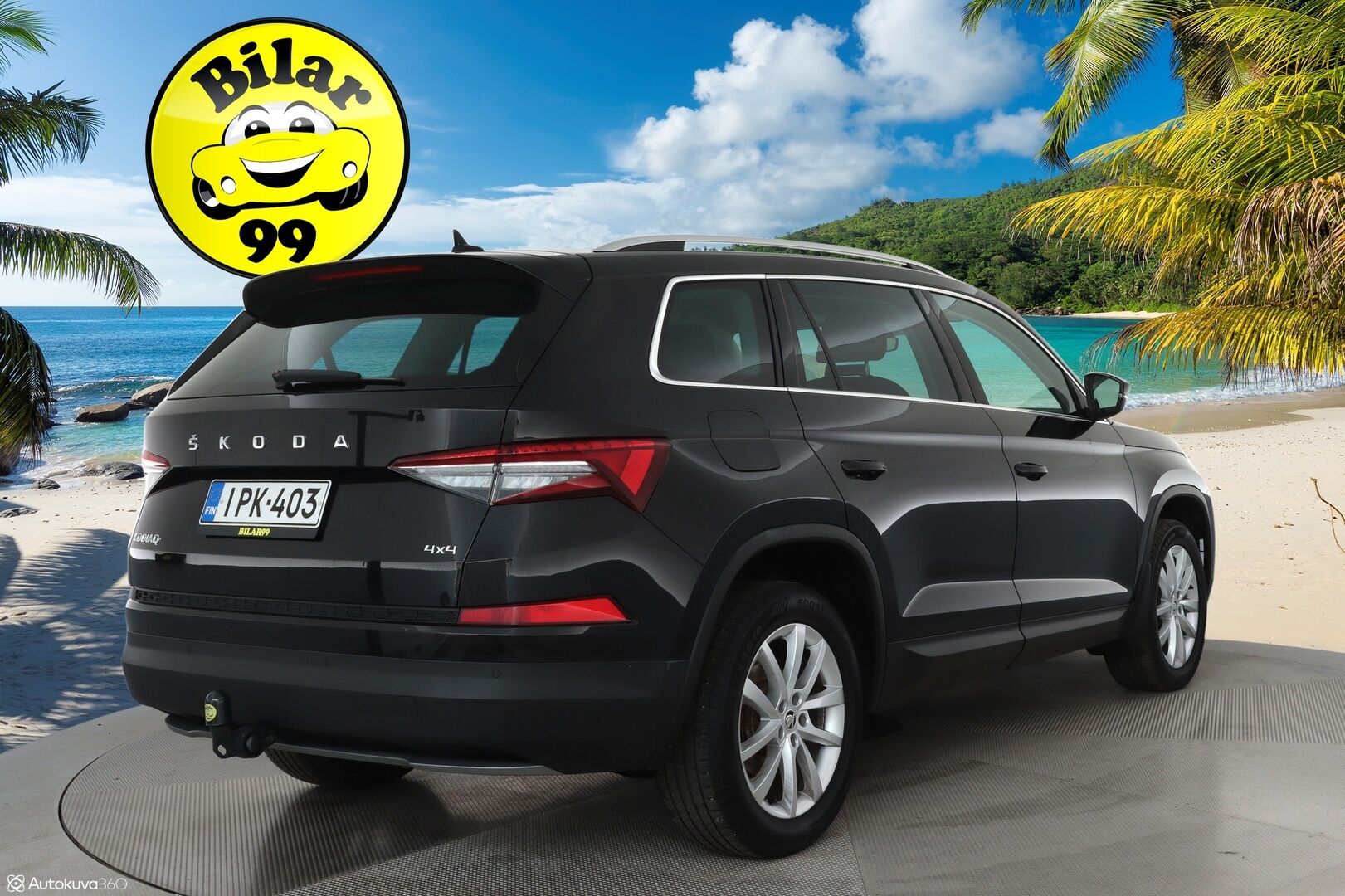 Skoda Kodiaq 2022 2.0 TDI 150 4x4 Ambition DSG * Webasto / Koukku / Adapt.Vakkari / LED-valot / P.Tutkat / Ambient-Valaistus ** - 3,99 % KORKOTARJOUS TÄHÄN AUTOON - 1-om Suomi-auto / Kahdet Renkaat