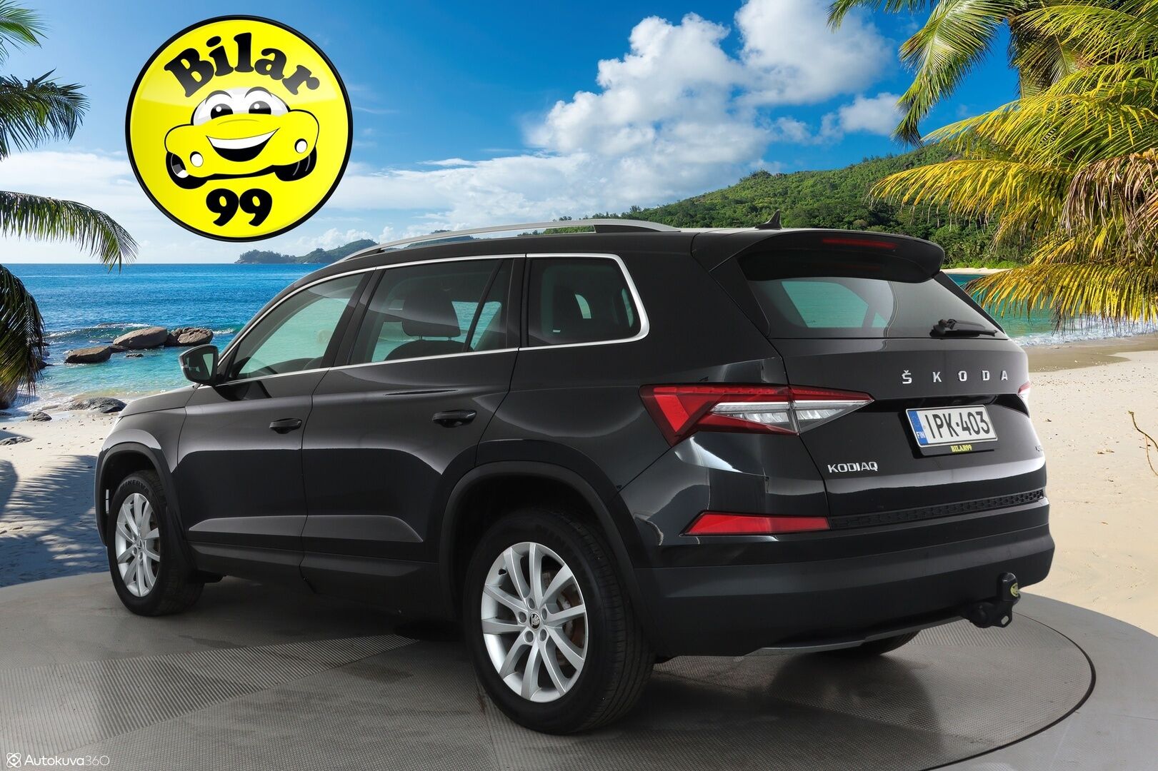 Skoda Kodiaq 2022 2.0 TDI 150 4x4 Ambition DSG * Webasto / Koukku / Adapt.Vakkari / LED-valot / P.Tutkat / Ambient-Valaistus ** - 3,99 % KORKOTARJOUS TÄHÄN AUTOON - 1-om Suomi-auto / Kahdet Renkaat