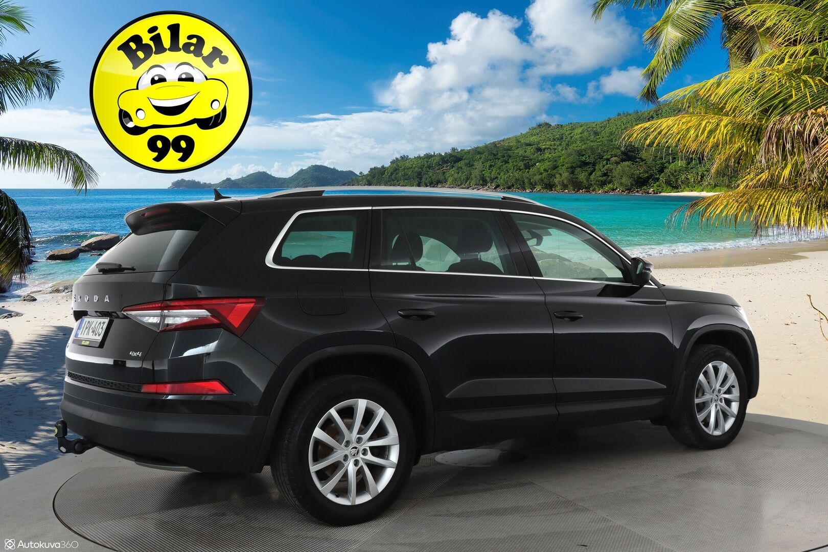 Skoda Kodiaq 2022 2.0 TDI 150 4x4 Ambition DSG * Webasto / Koukku / Adapt.Vakkari / LED-valot / P.Tutkat / Ambient-Valaistus ** - 3,99 % KORKOTARJOUS TÄHÄN AUTOON - 1-om Suomi-auto / Kahdet Renkaat
