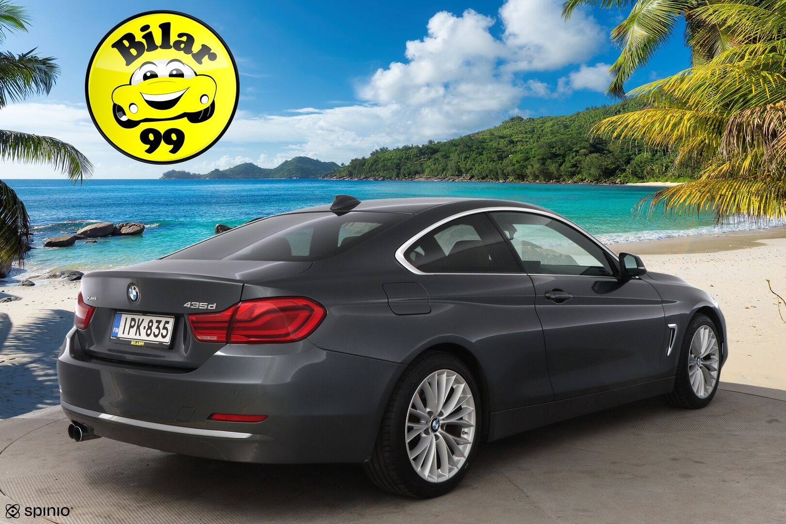 BMW 435 2014 F32 Coupe 435d A xDrive Business - HUD / Vetokoukku / Konjakkinahat / Muistipenkki / HiFit / Professional Navi / Comfort Access / Sporttipenkit / Huippuvarusteet!