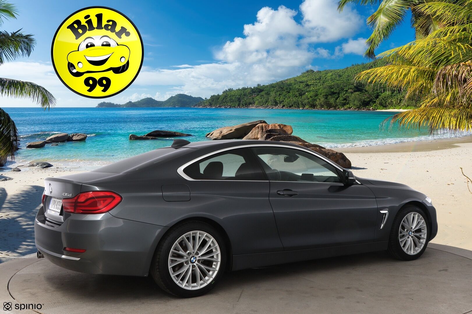 BMW 435 2014 F32 Coupe 435d A xDrive Business - HUD / Vetokoukku / Konjakkinahat / Muistipenkki / HiFit / Professional Navi / Comfort Access / Sporttipenkit / Huippuvarusteet!