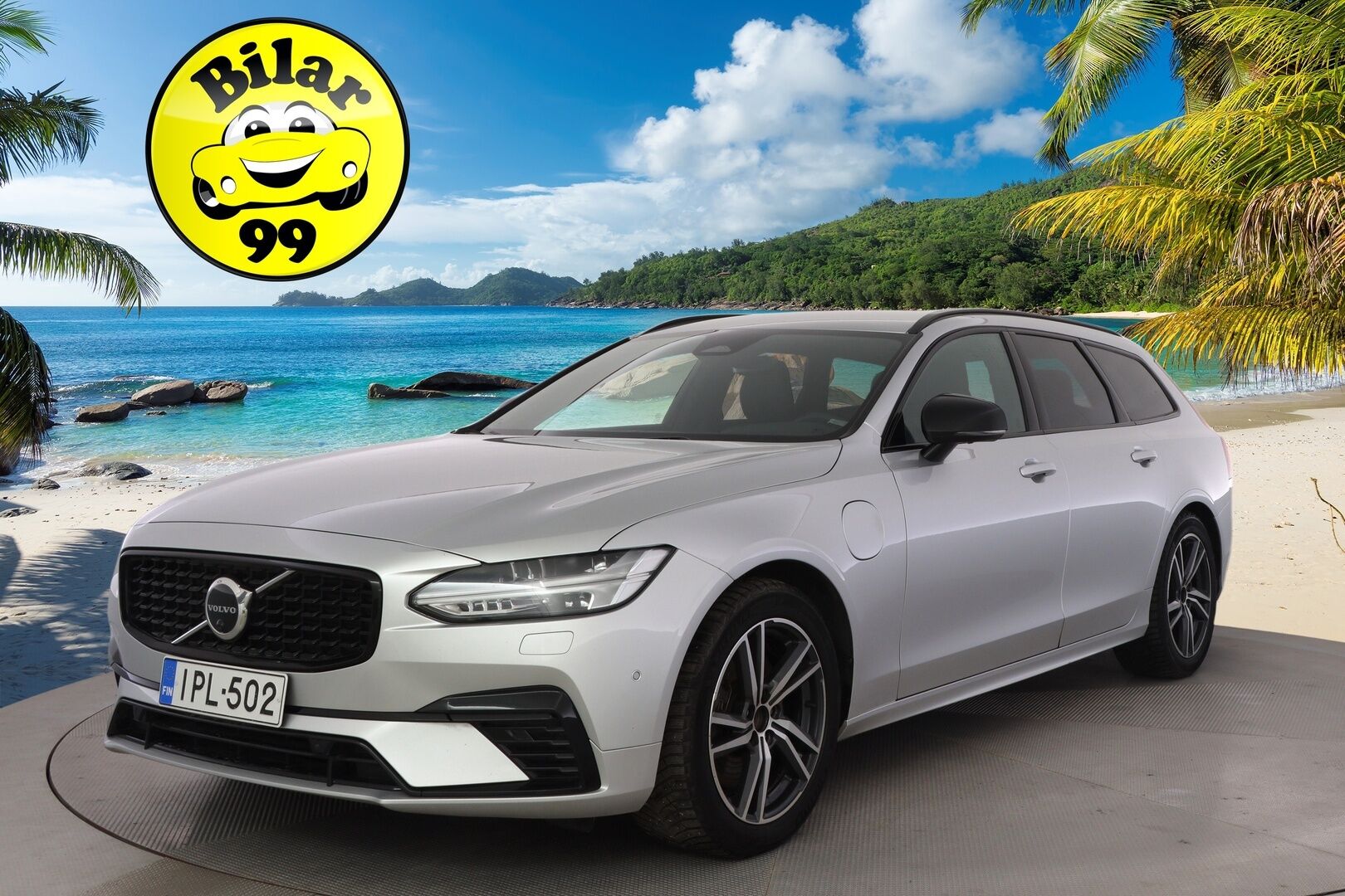 Volvo V90 2022 T6 TwE AWD R-Design aut ** Adapt.vakkari / Koukku / 360-kamera / VOC / High Perf. Audio / Kysy lisää myyjältä!** - Facelift / Uudempi käyttöjärjestelmä! / Suomi-auto