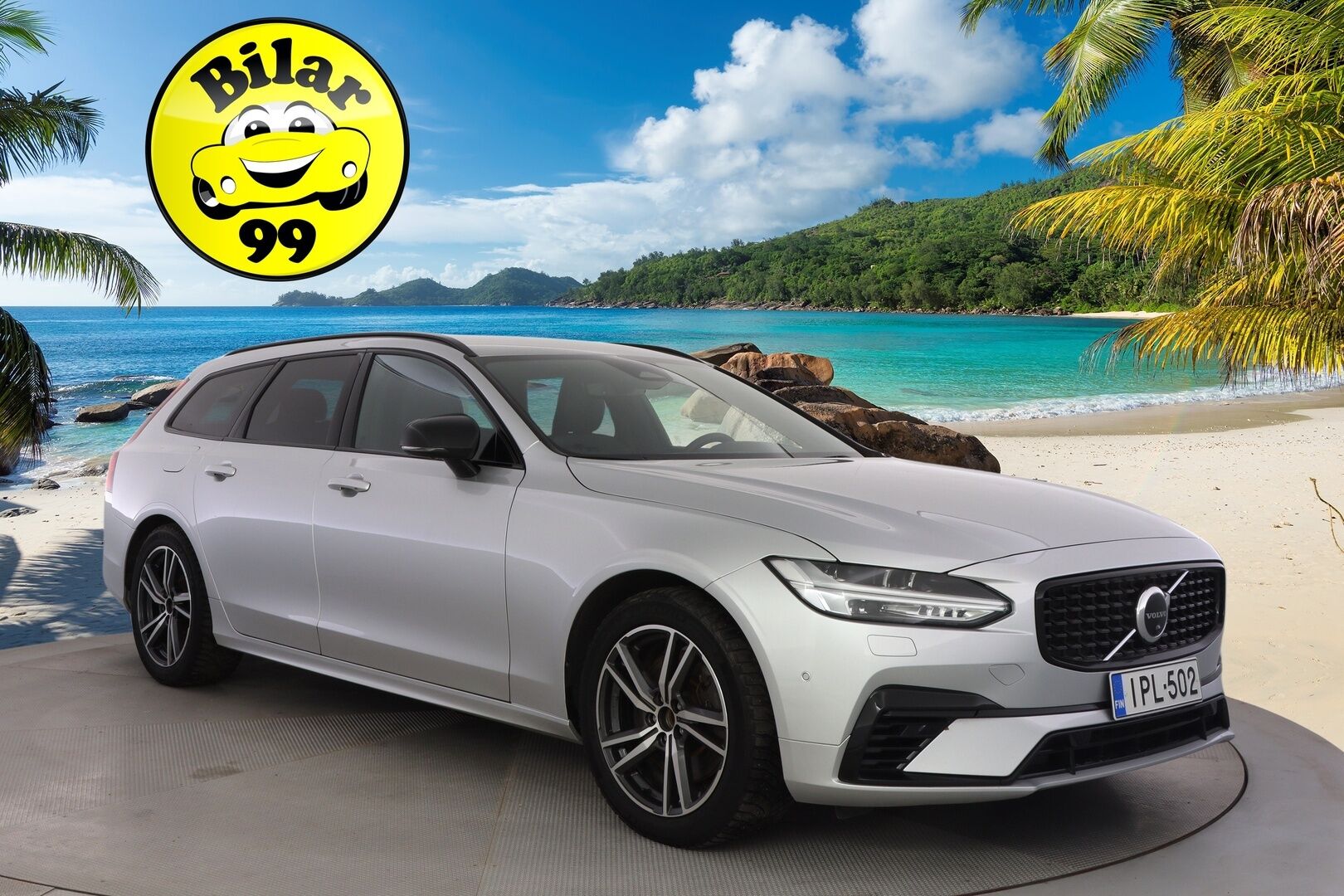 Volvo V90 2022 T6 TwE AWD R-Design aut ** Adapt.vakkari / Koukku / 360-kamera / VOC / High Perf. Audio / Kysy lisää myyjältä!** - Facelift / Uudempi käyttöjärjestelmä! / Suomi-auto