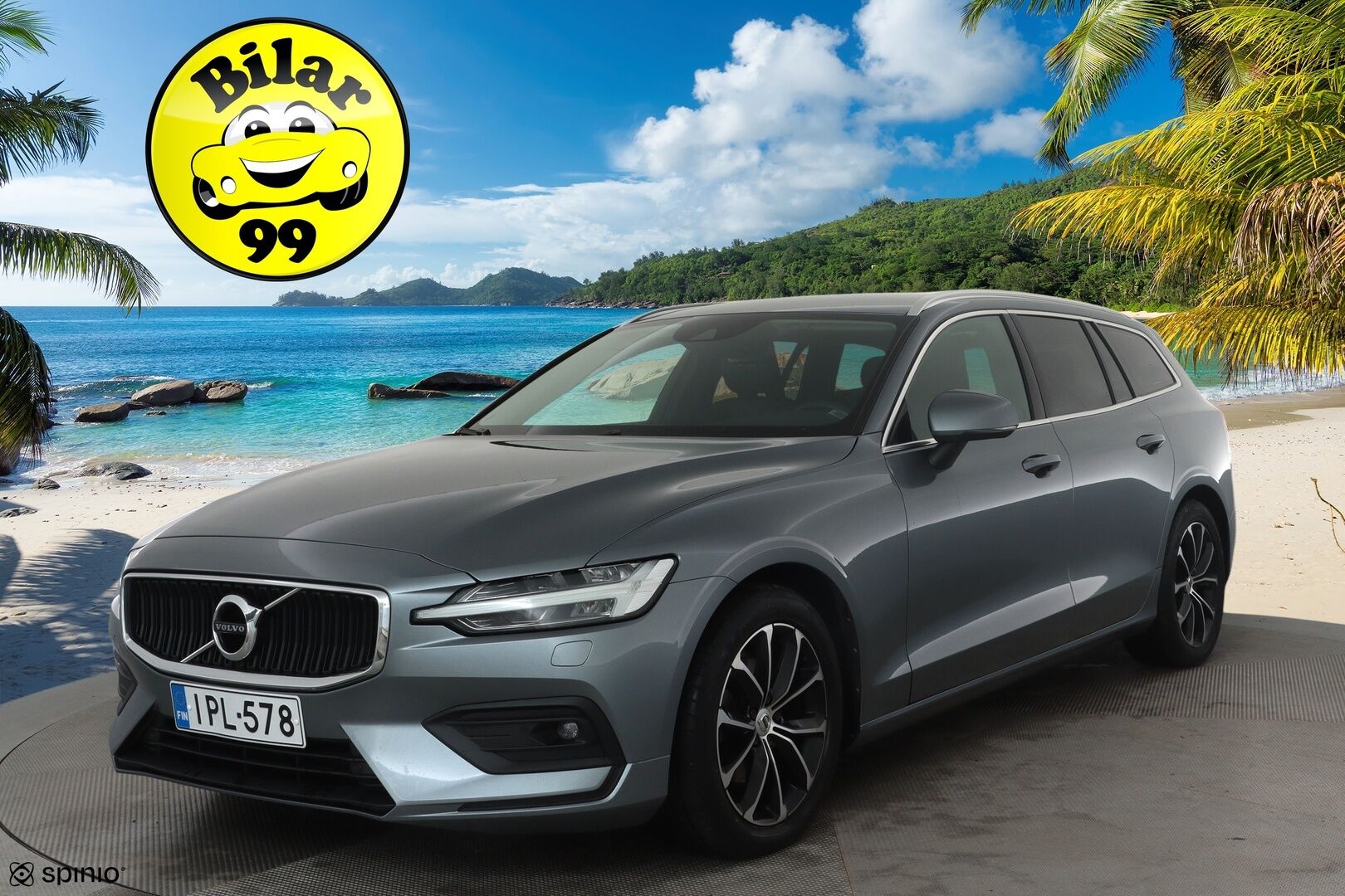 Volvo V60 2019 D4 Momentum aut *ACC / Webasto / Full LED / P.kamera / Navi / Puolinahat / KeylessGo* - Kahdet renkaat aluvanteilla
