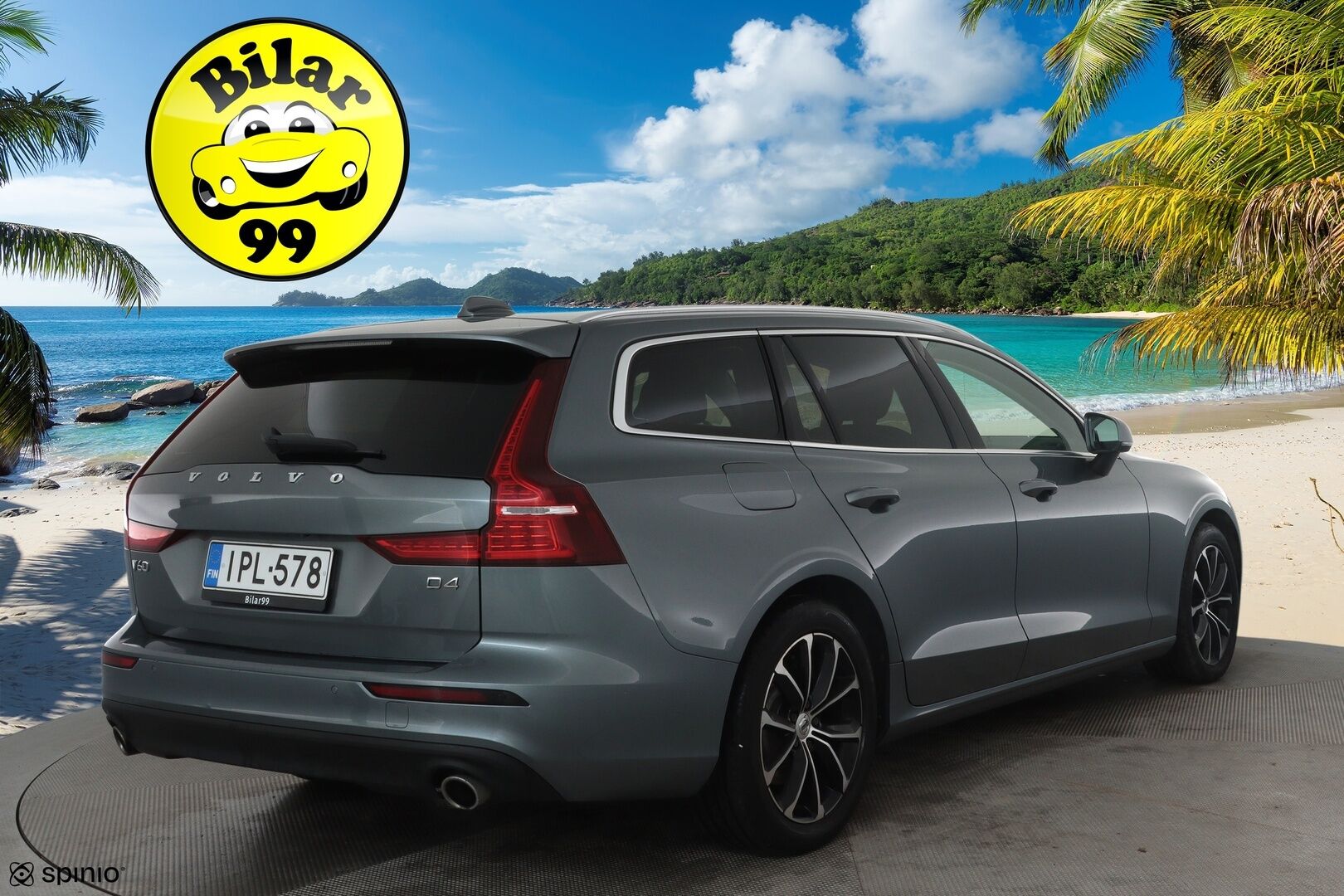 Volvo V60 2019 D4 Momentum aut *ACC / Webasto / Full LED / P.kamera / Navi / Puolinahat / KeylessGo* - Kahdet renkaat aluvanteilla