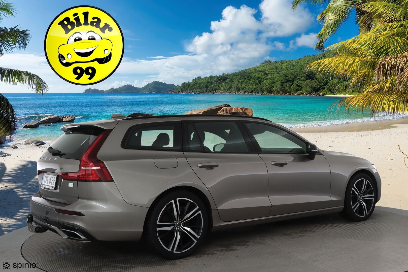 Volvo V60 2021 T6 TwE AWD R-Design aut **H&K / Webasto / Koukku / ACC / Full-LED / P.kamera / Sportpenkki Muistilla / Navi** - 2x Latauskaapelit / Kahdet Renkaat