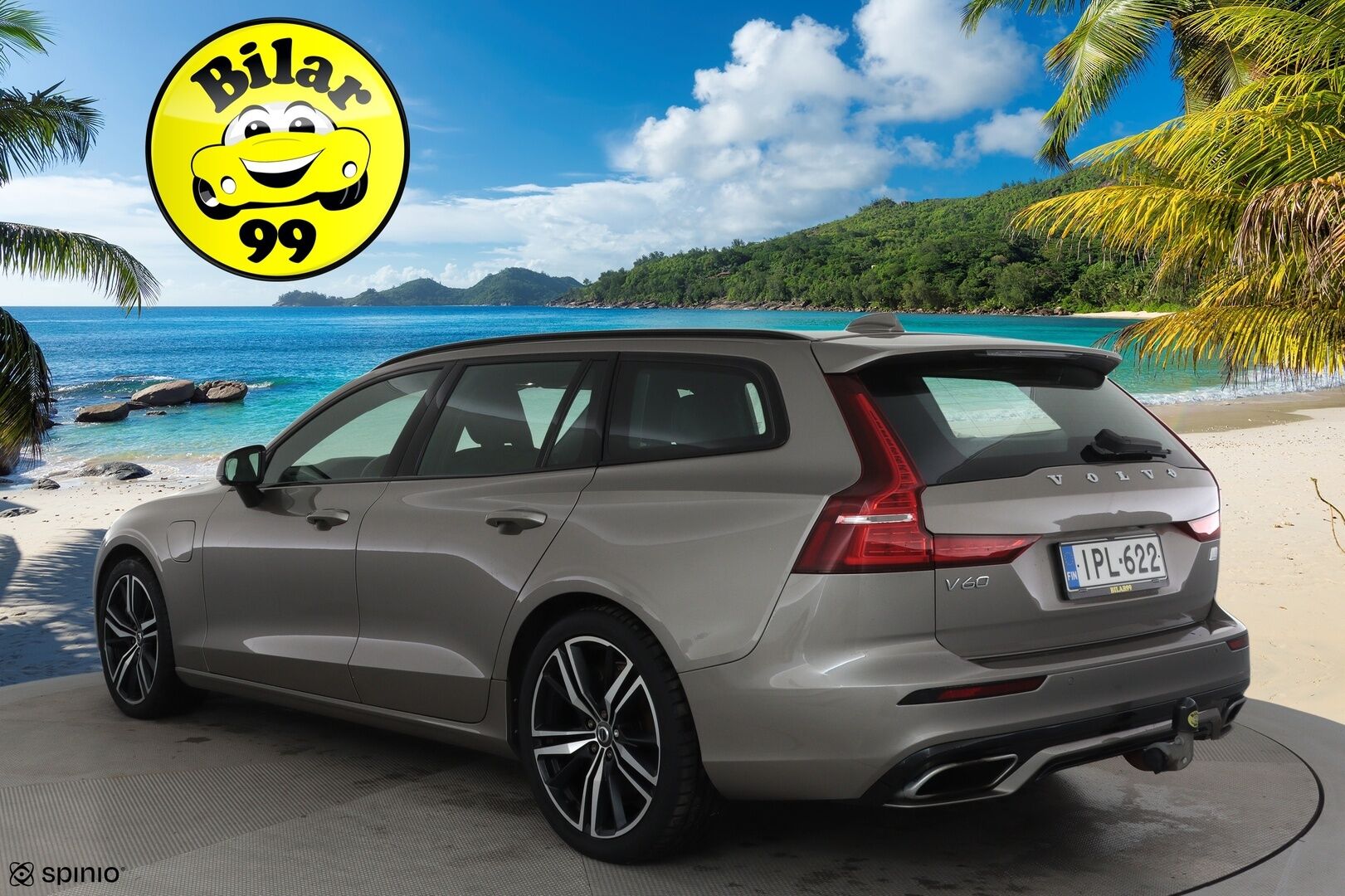 Volvo V60 2021 T6 TwE AWD R-Design aut **H&K / Webasto / Koukku / ACC / Full-LED / P.kamera / Sportpenkki Muistilla / Navi** - 2x Latauskaapelit / Kahdet Renkaat
