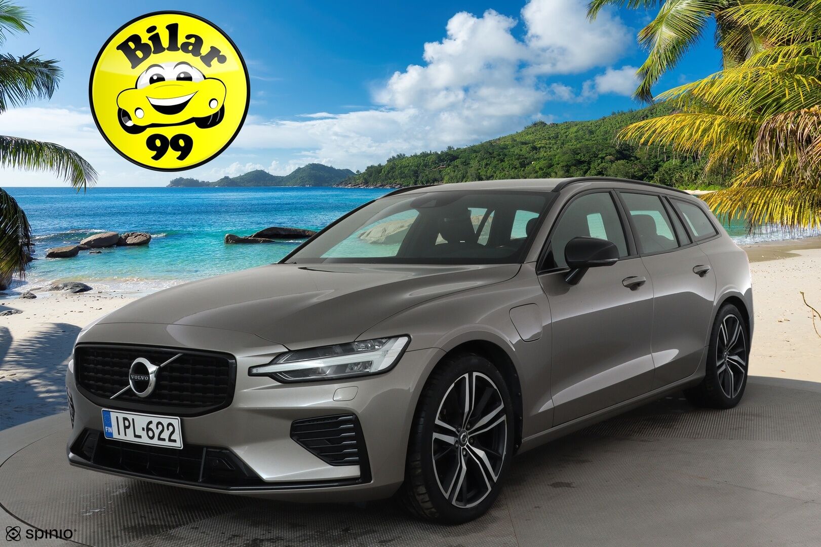 Volvo V60 2021 T6 TwE AWD R-Design aut **H&K / Webasto / Koukku / ACC / Full-LED / P.kamera / Sportpenkki Muistilla / Navi** - 2x Latauskaapelit / Kahdet Renkaat