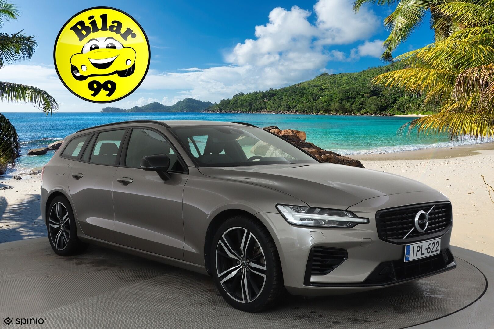 Volvo V60 2021 T6 TwE AWD R-Design aut **H&K / Webasto / Koukku / ACC / Full-LED / P.kamera / Sportpenkki Muistilla / Navi** - 2x Latauskaapelit / Kahdet Renkaat