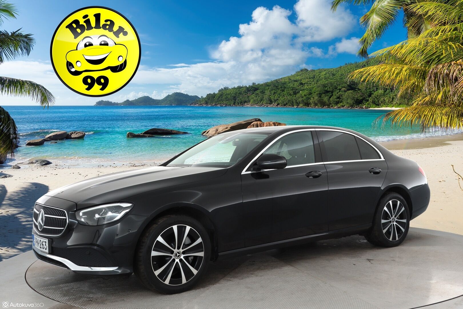 Mercedes-Benz E 2022 300 e 4MATIC A Business Avantgarde - 3,99 % KORKOTARJOUS TÄHÄN AUTOON - Suomi-auto / Vakkari / P-kamera / Puolinahka Sporttipenkit / Apple&Android / LED-valot / 2x renkaat 