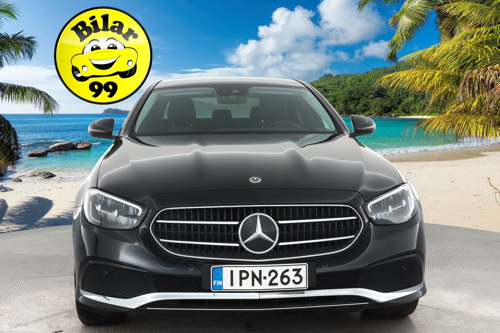 Mercedes-Benz E 2022 300 e 4MATIC A Business Avantgarde - 3,99 % KORKOTARJOUS TÄHÄN AUTOON - Suomi-auto / Vakkari / P-kamera / Puolinahka Sporttipenkit / Apple&Android / LED-valot / 2x renkaat 