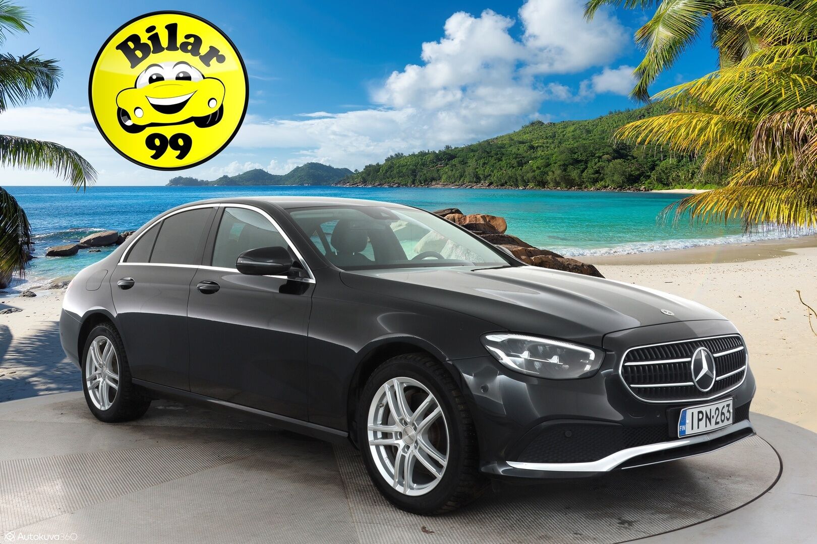 Mercedes-Benz E 2022 300 e 4MATIC A Business Avantgarde - 3,99 % KORKOTARJOUS TÄHÄN AUTOON - Suomi-auto / Vakkari / P-kamera / Puolinahka Sporttipenkit / Apple&Android / LED-valot / 2x renkaat 