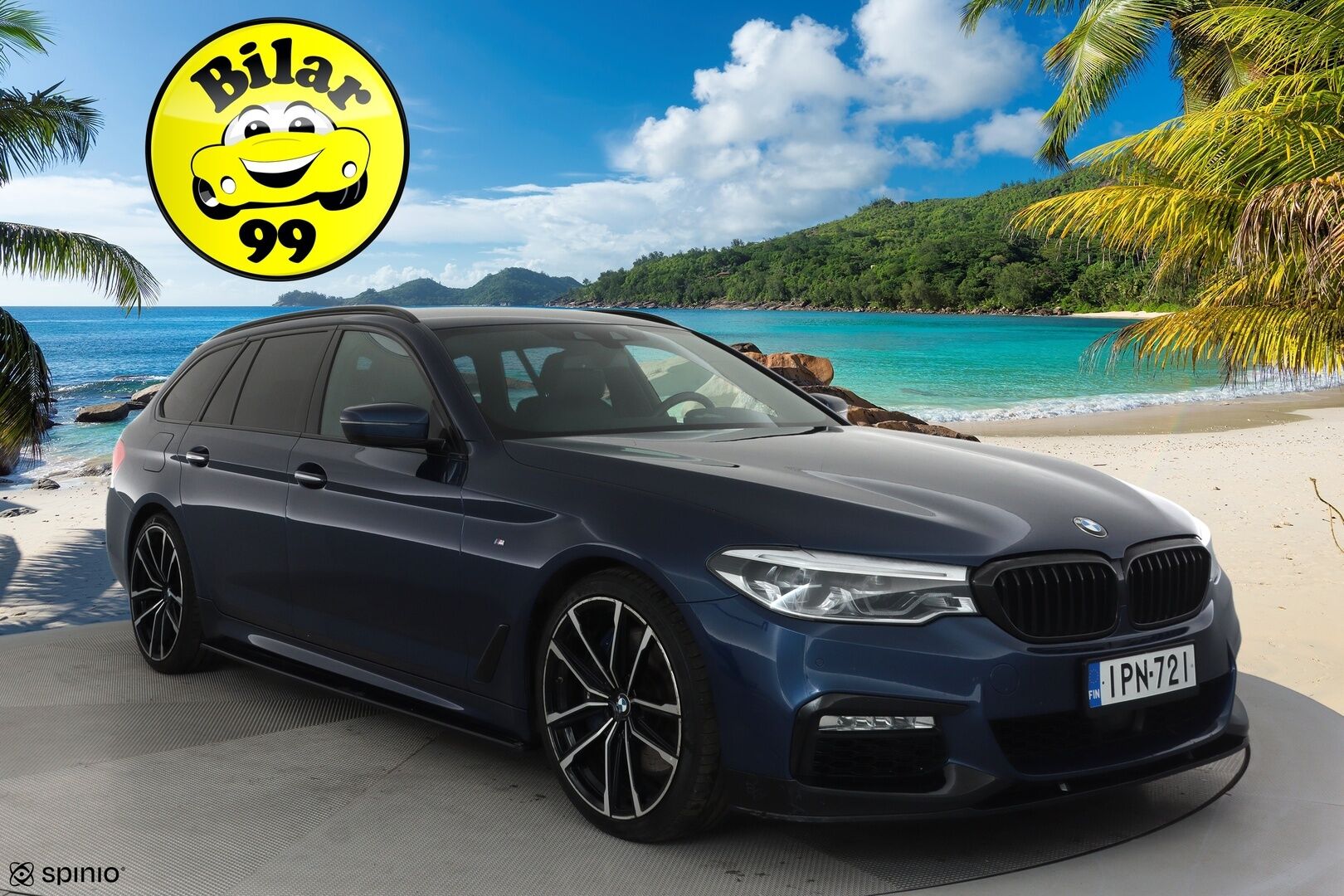 BMW 540 2017 G31 Touring 540d A xDrive Business **Adapt.vakkari / HUD / Hierovat penkit muistilla / Adapt.LED / Koukku / P.kamera / Comfort Access** - 3,99 % KORKOTARJOUS TÄHÄN AUTOON - Kahdet renkaat aluvanteilla / H&K / Sporttipenkit ilmastoinnilla / Digimittaristo 
