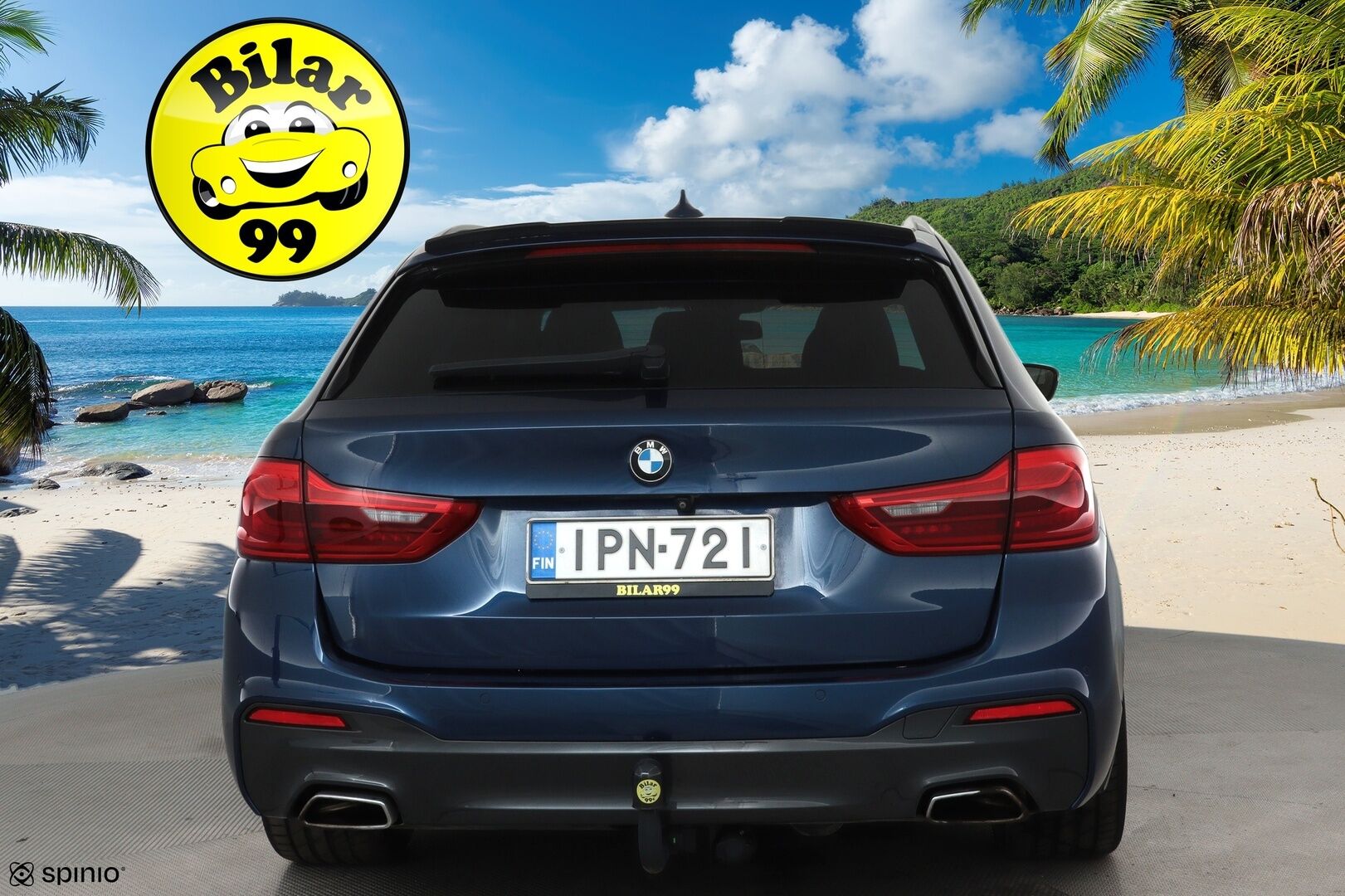 BMW 540 2017 G31 Touring 540d A xDrive Business **Adapt.vakkari / HUD / Hierovat penkit muistilla / Adapt.LED / Koukku / P.kamera / Comfort Access** - 3,99 % KORKOTARJOUS TÄHÄN AUTOON - Kahdet renkaat aluvanteilla / H&K / Sporttipenkit ilmastoinnilla / Digimittaristo 
