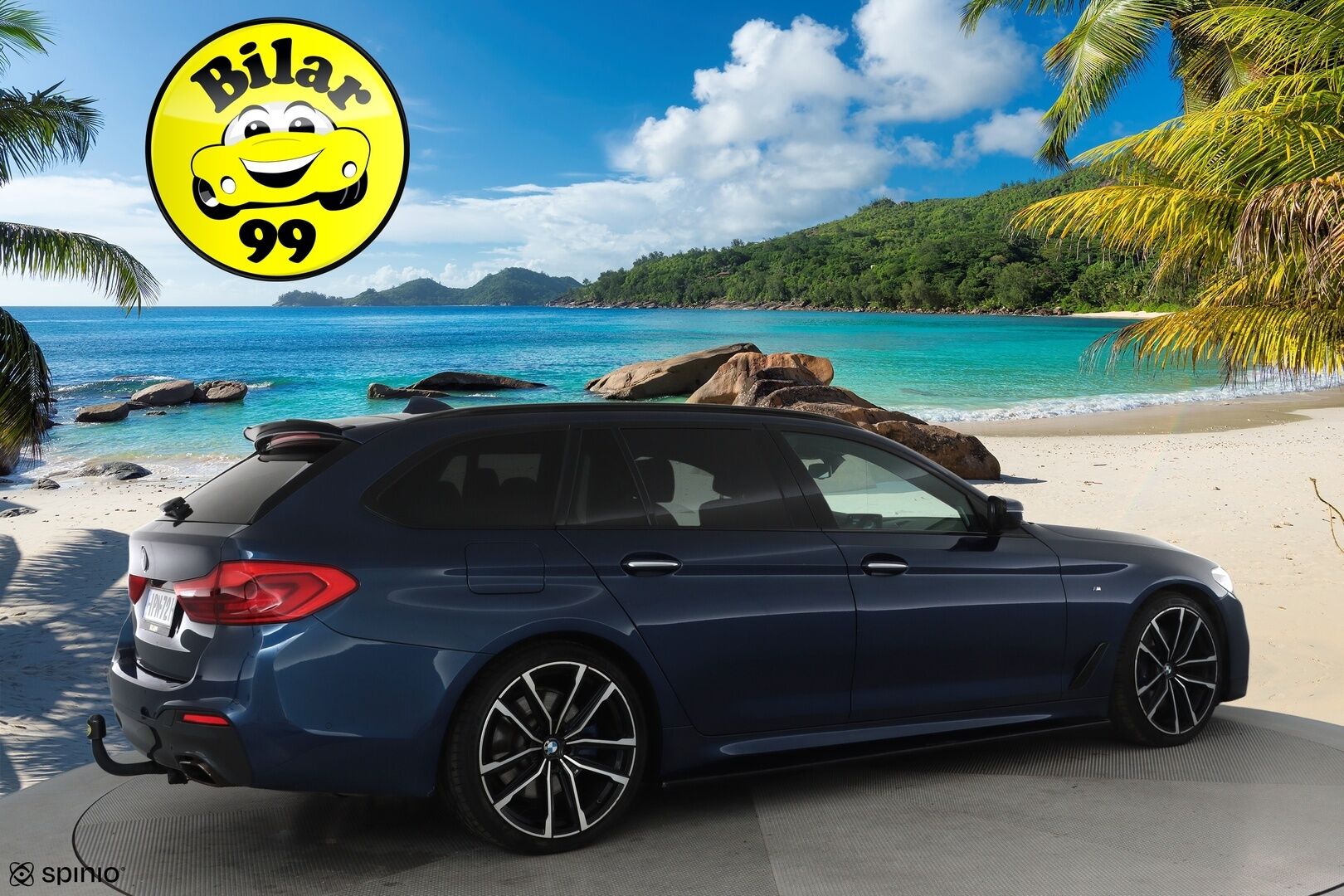 BMW 540 2017 G31 Touring 540d A xDrive Business **Adapt.vakkari / HUD / Hierovat penkit muistilla / Adapt.LED / Koukku / P.kamera / Comfort Access** - 3,99 % KORKOTARJOUS TÄHÄN AUTOON - Kahdet renkaat aluvanteilla / H&K / Sporttipenkit ilmastoinnilla / Digimittaristo 