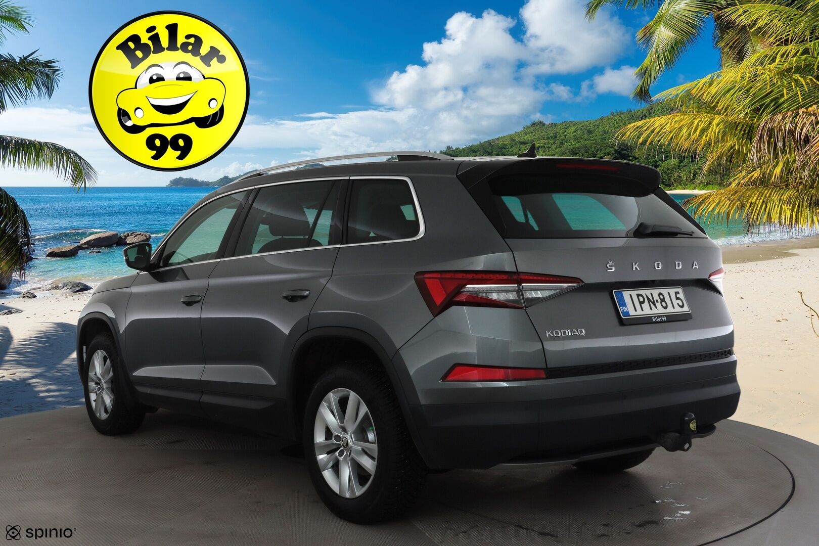 Skoda Kodiaq 2022 1.5 TSI ACT Ambition DSG * ACC / Webasto / Scoda crystal light / P.Kamera / Keyless / Apple & Android * - 1.om Suomi-auto / Kahdet renkaat