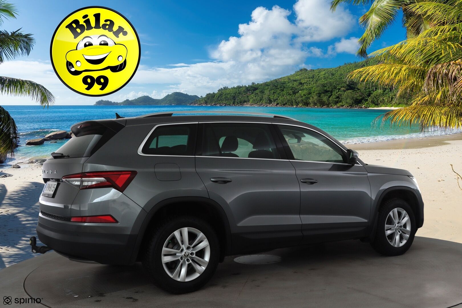 Skoda Kodiaq 2022 1.5 TSI ACT Ambition DSG * ACC / Webasto / Scoda crystal light / P.Kamera / Keyless / Apple & Android * - 1.om Suomi-auto / Kahdet renkaat