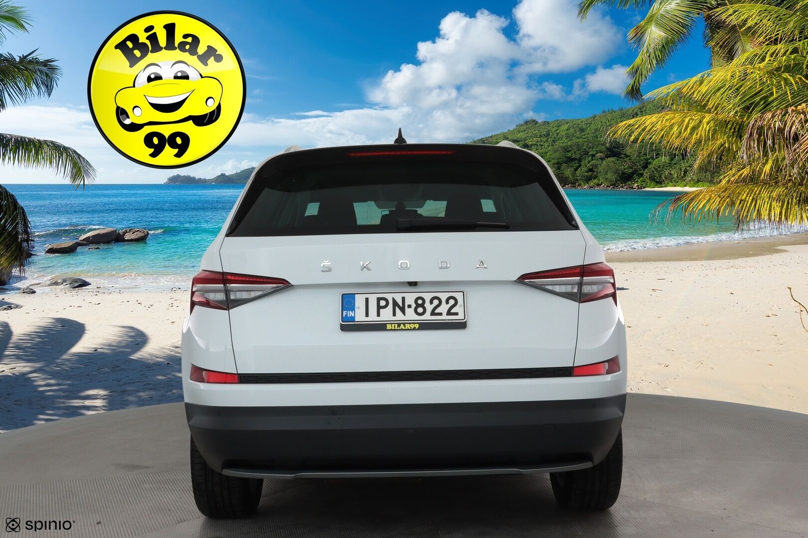 Skoda Kodiaq 2022 2.0 TDI 150 Ambition DSG Autom. **Adapt.vakkari / Webasto / P.kamera / Matrix LED / Digimittaristo / Koukku** - 1.Om Suomi-auto / Kahdet renkaat aluvanteilla / Talveksi Nokian nastat /  Ratinlämmitin / Juuri katsastettu - HULLU BLACKWEEK KORKOTARJOUS 2,49%