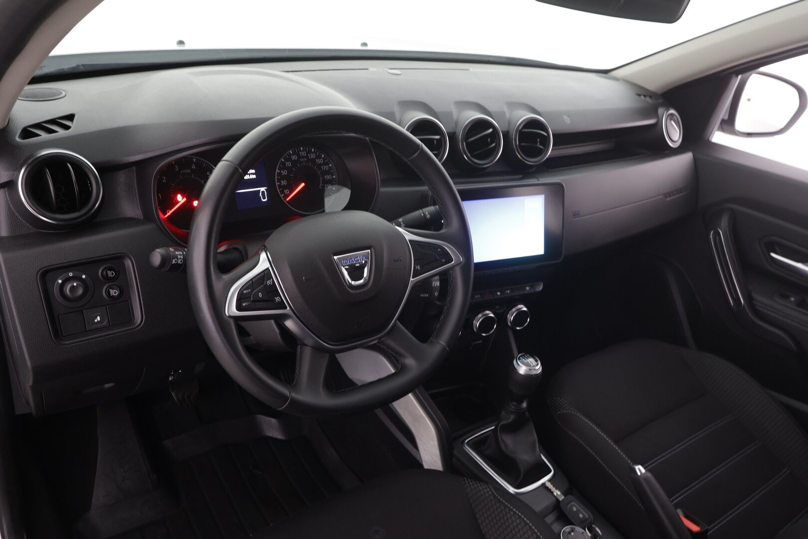 Dacia Duster 2022 Blue dCi 115 4x4 Prestige * Vakkari / P.kamera / LED-lisä / Koukku / Navi / Apple&Android * - Suomi-auto / Kahdet renkaat aluvanteilla / Merkkihuollettu