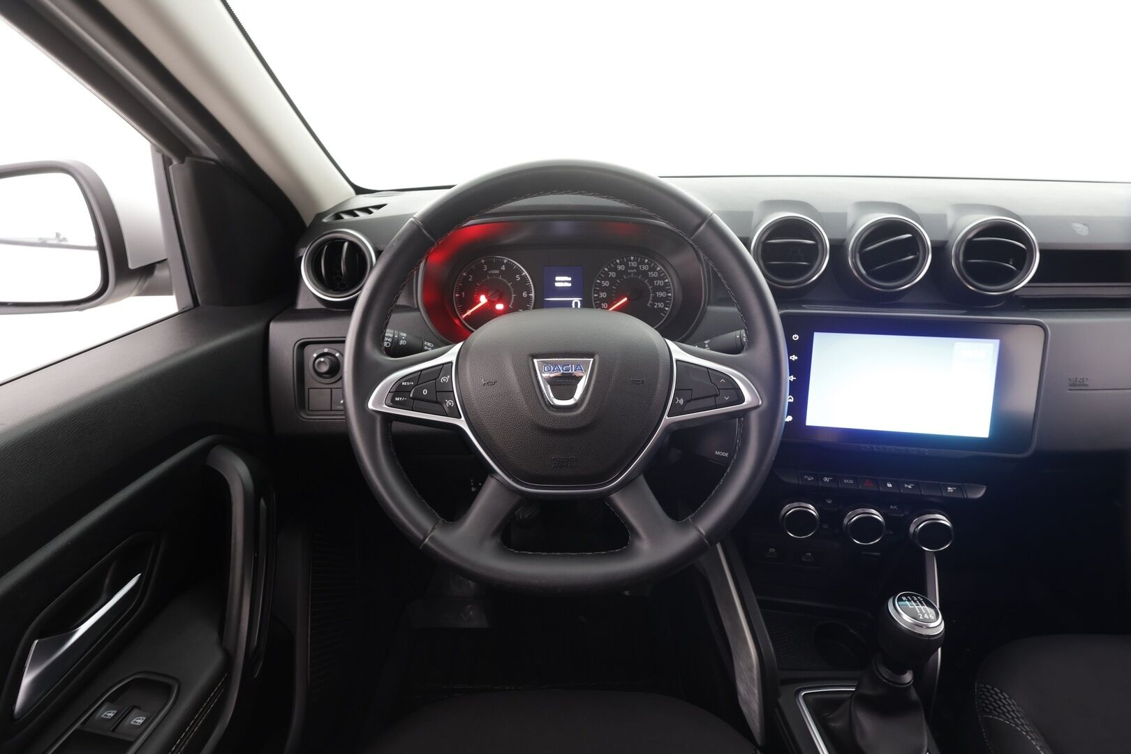 Dacia Duster 2022 Blue dCi 115 4x4 Prestige * Vakkari / P.kamera / LED-lisä / Koukku / Navi / Apple&Android * - Suomi-auto / Kahdet renkaat aluvanteilla / Merkkihuollettu