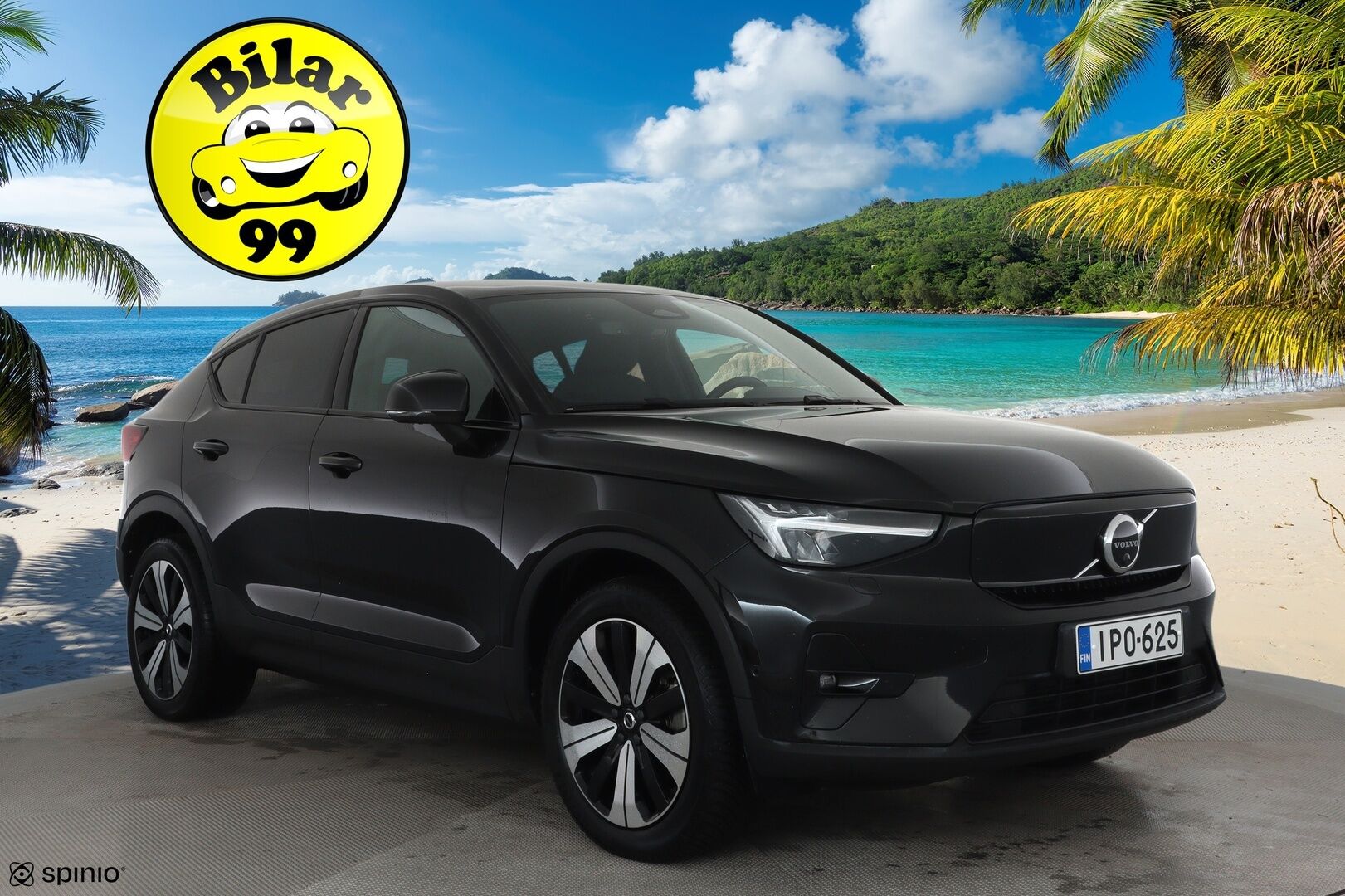 Volvo C40 2023 Recharge Twin Ultimate aut **ACC / ILP / H&K / 360° / Muistipenkki / Navi / LED / Lasikatto / BLIS** - 1.Om Suomi-auto / Akku kuntotarkastettu / Kahdet renkaat aluvanteilla / Merkkihuollettu