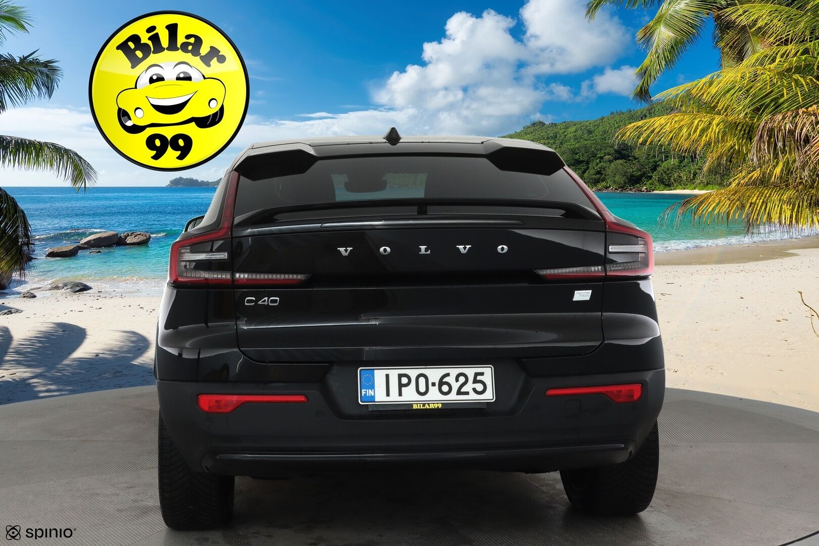 Volvo C40 2023 Recharge Twin Ultimate aut **ACC / ILP / H&K / 360° / Muistipenkki / Navi / LED / Lasikatto / BLIS** - 1.Om Suomi-auto / Akku kuntotarkastettu / Kahdet renkaat aluvanteilla / Merkkihuollettu
