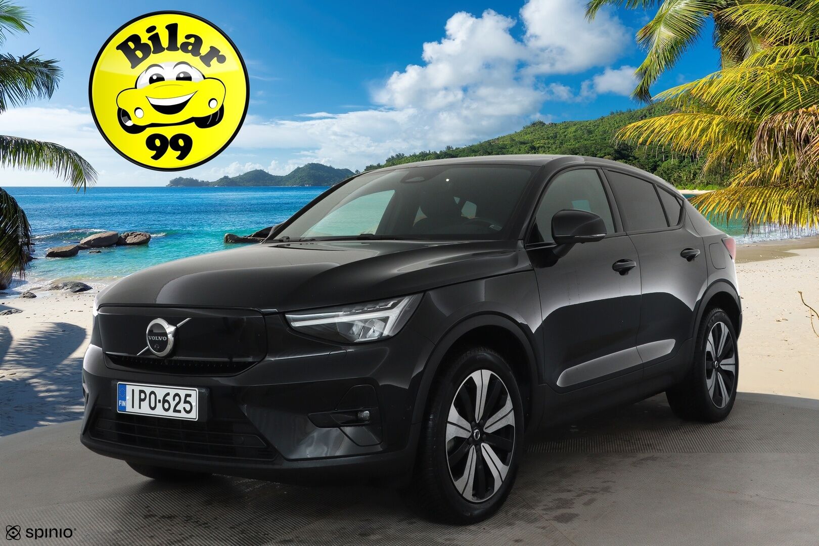 Volvo C40 2023 Recharge Twin Ultimate aut **ACC / ILP / H&K / 360° / Muistipenkki / Navi / LED / Lasikatto / BLIS** - 1.Om Suomi-auto / Akku kuntotarkastettu / Kahdet renkaat aluvanteilla / Merkkihuollettu
