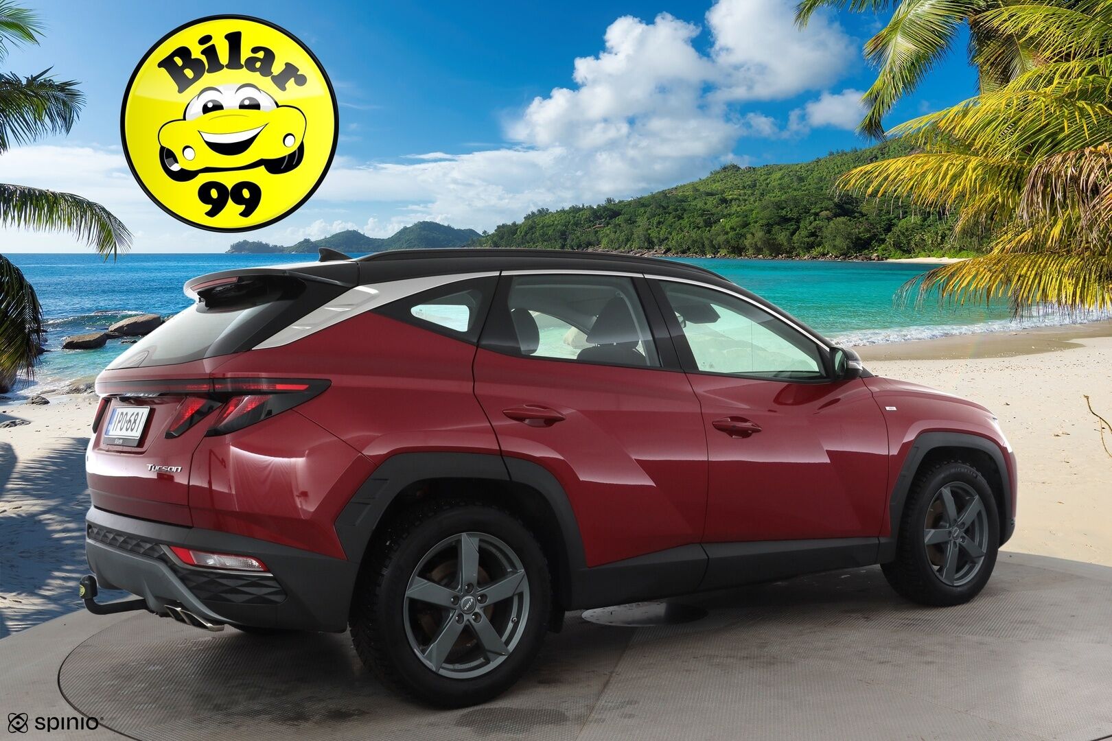 Hyundai Tucson 2022 1.6 CRDi 136 hv 48V Hybrid 7DCT-aut. Style * Vakkari / P.kamera / LED / Lohko+SIsä / Keyless / Koukku * - 1.Om Suomi-auto / Kahdet renkaat aluvanteilla / Merkkihuollettu