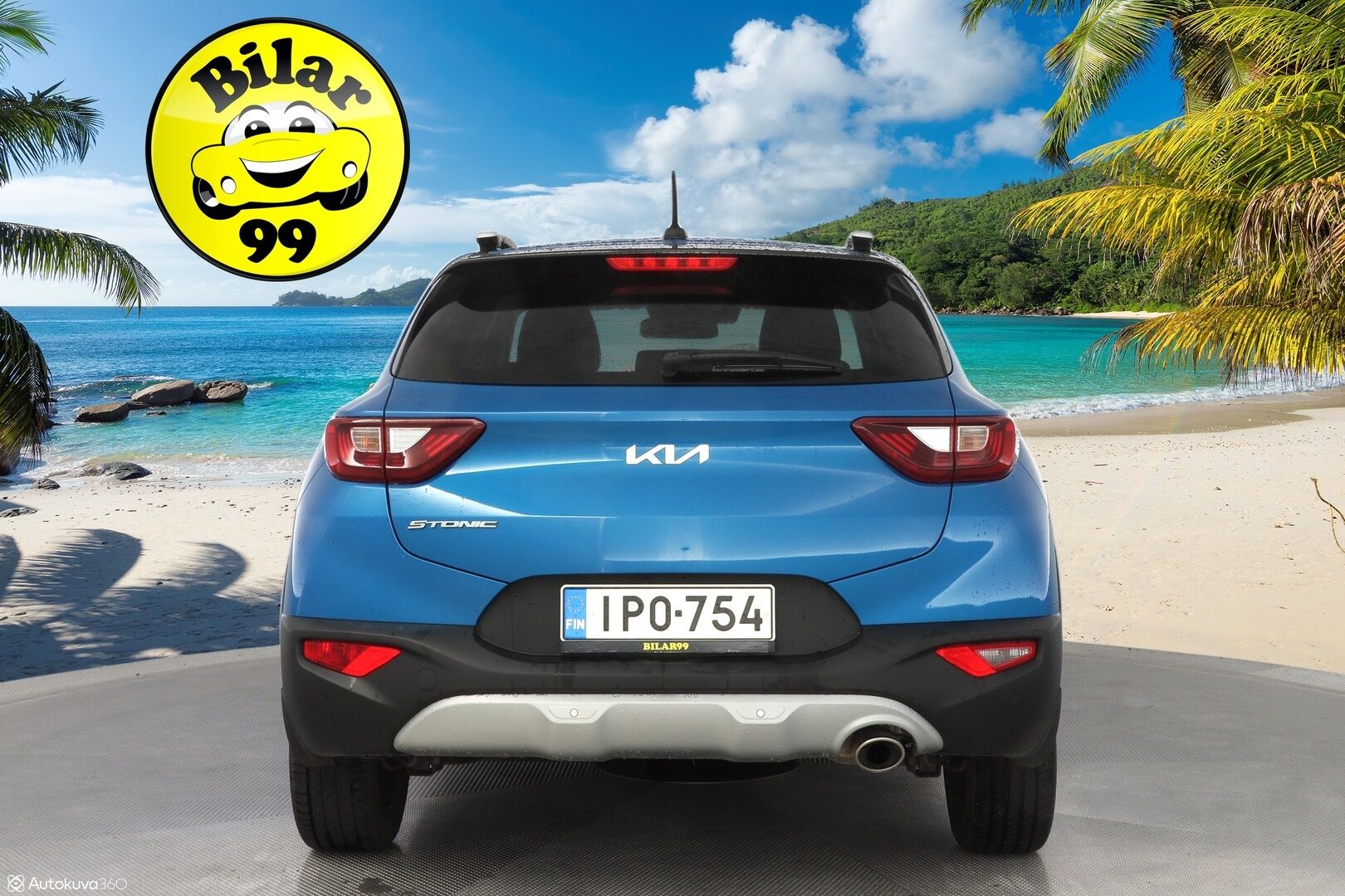Kia Stonic 2023 1,0 T-GDI Mild-Hybrid 120hv EX DCT *Lohko / Puolinahat / Kamera / Ratinlämmitin* - Juuri huollettu / Kahdet Kian omat alumiinivanteet / 1-Omisteinen / Suomi-auto / Seuraava katsastus 2027