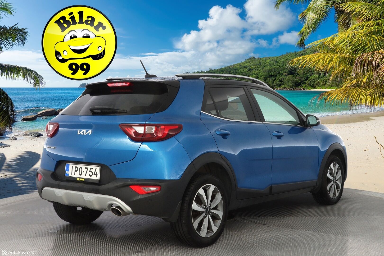 Kia Stonic 2023 1,0 T-GDI Mild-Hybrid 120hv EX DCT *Lohko / Puolinahat / Kamera / Ratinlämmitin* - Juuri huollettu / Kahdet Kian omat alumiinivanteet / 1-Omisteinen / Suomi-auto / Seuraava katsastus 2027