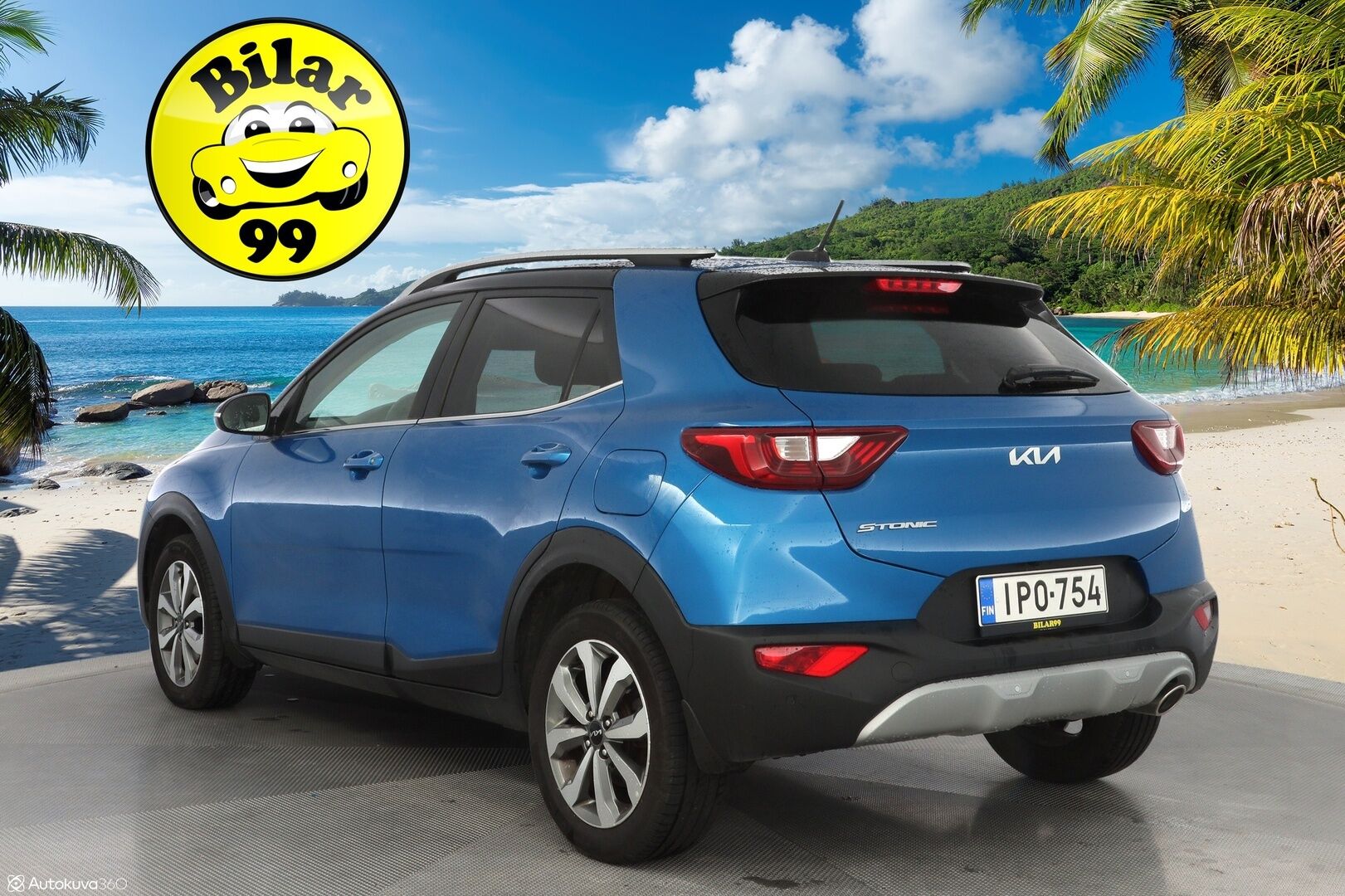 Kia Stonic 2023 1,0 T-GDI Mild-Hybrid 120hv EX DCT *Lohko / Puolinahat / Kamera / Ratinlämmitin* - Juuri huollettu / Kahdet Kian omat alumiinivanteet / 1-Omisteinen / Suomi-auto / Seuraava katsastus 2027