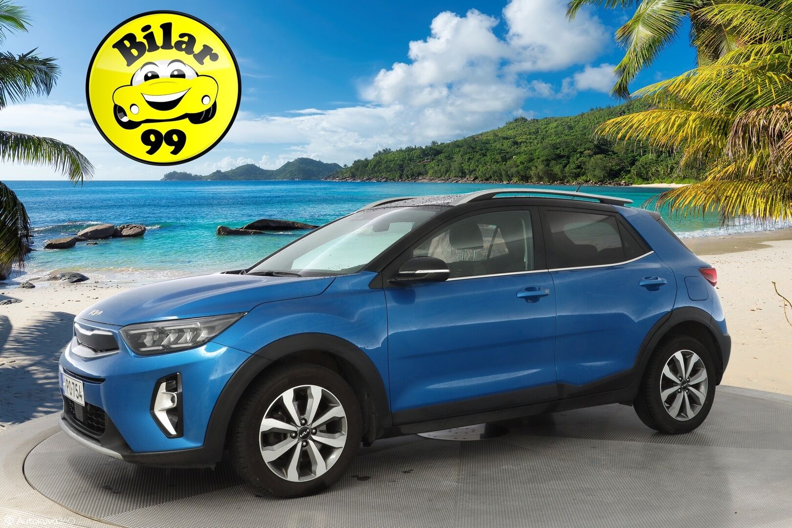 Kia Stonic 2023 1,0 T-GDI Mild-Hybrid 120hv EX DCT *Lohko / Puolinahat / Kamera / Ratinlämmitin* - Juuri huollettu / Kahdet Kian omat alumiinivanteet / 1-Omisteinen / Suomi-auto / Seuraava katsastus 2027